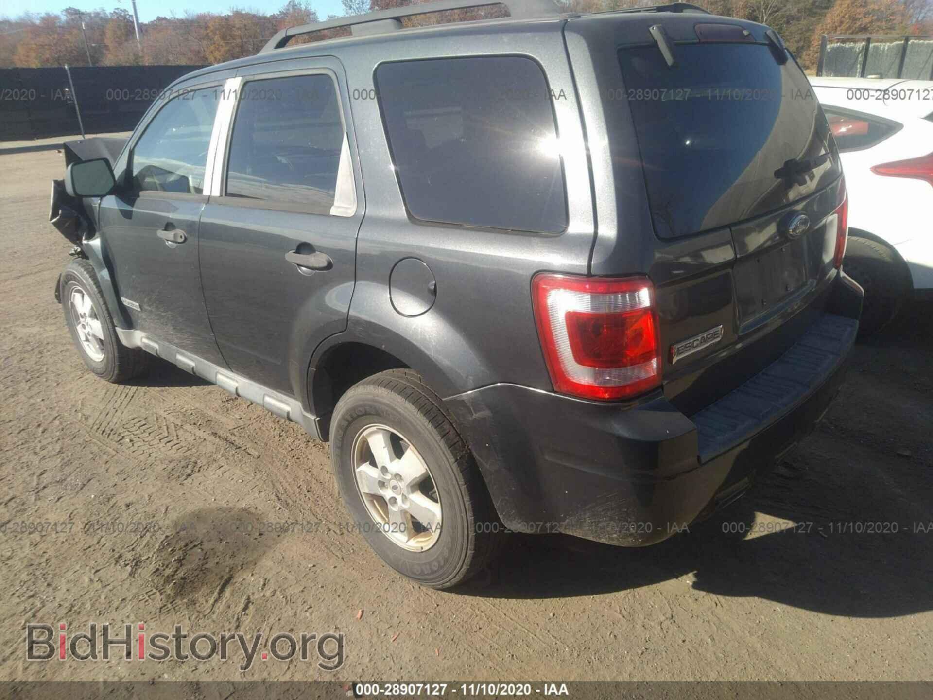 2008 FORD ESCAPE - VIN: 1FMCU03158KA30189 - Фото 3