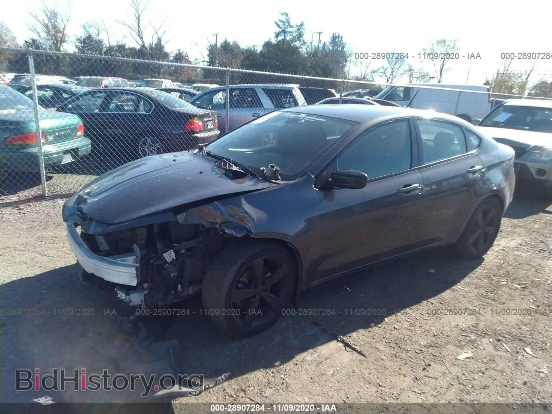 2015 DODGE DART - VIN: 1C3CDFBB8FD337394 - Фото 2