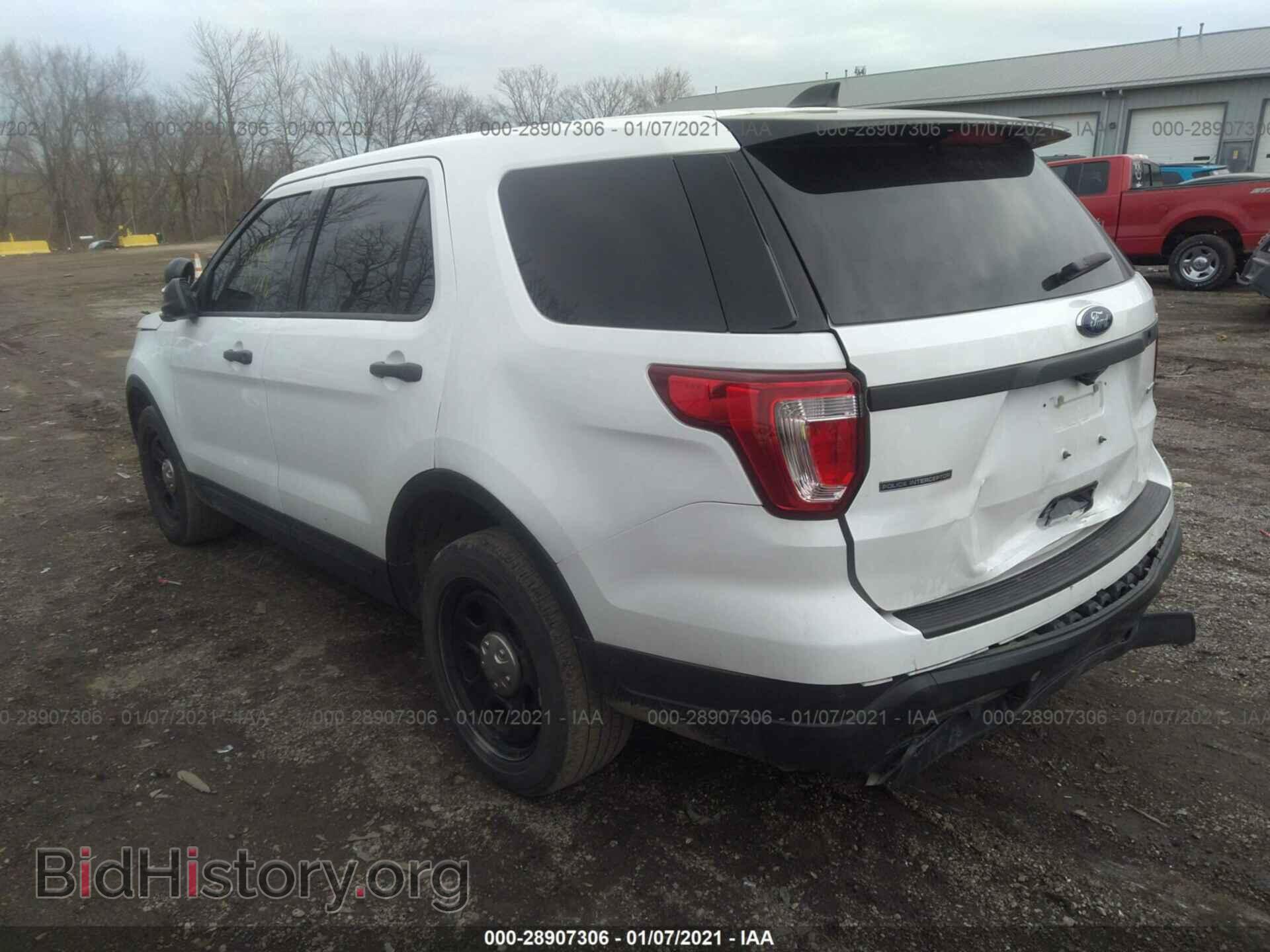 2018 FORD POLICE INTERCEPTOR - VIN: 1FM5K8AR8JGB19074 - Фото 3