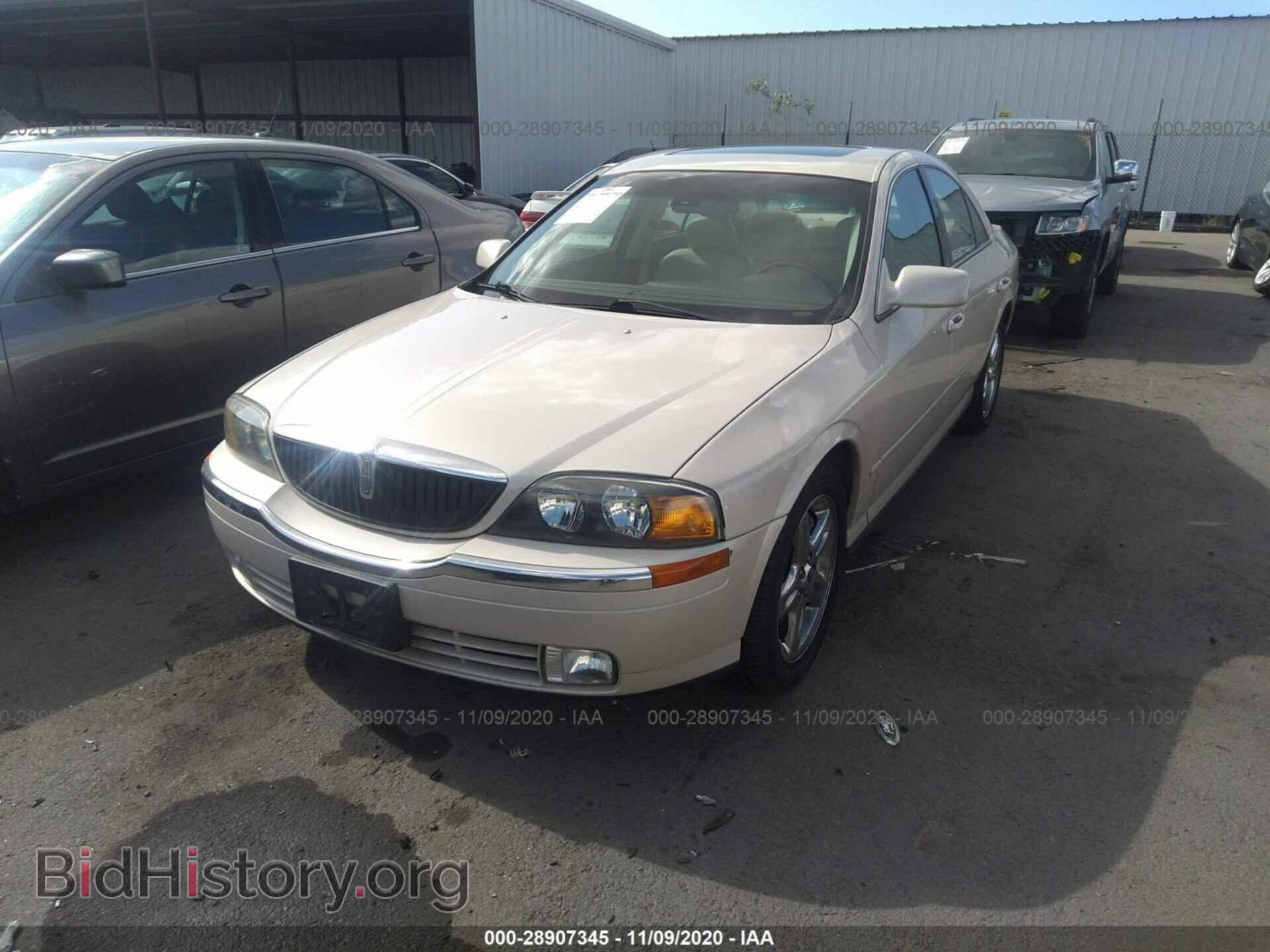 2002 LINCOLN LS - VIN: 1LNHM87A02Y633621 - Фото 2