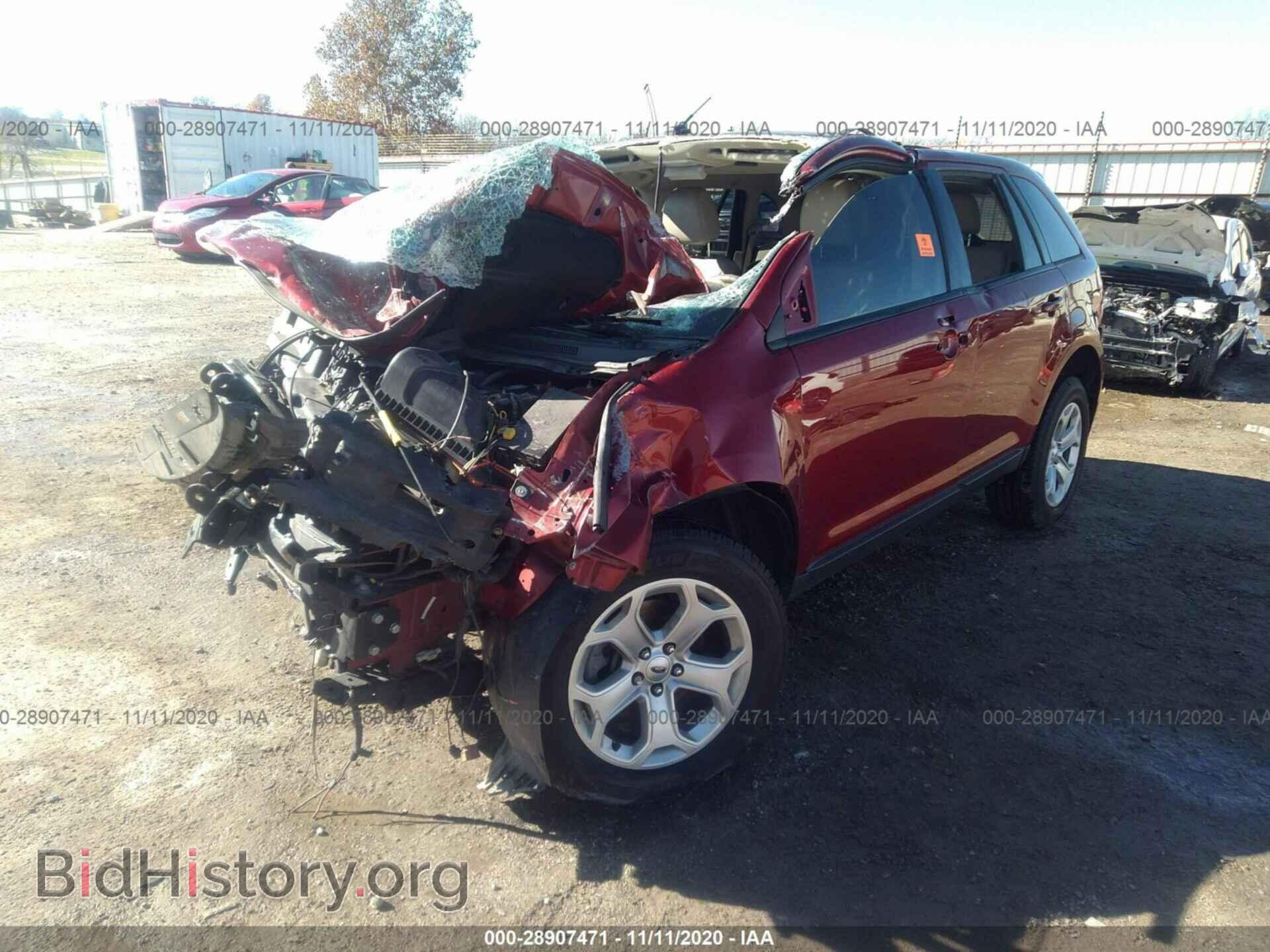 2013 FORD EDGE - VIN: 2FMDK4JC7DBB18297 - Фото 2