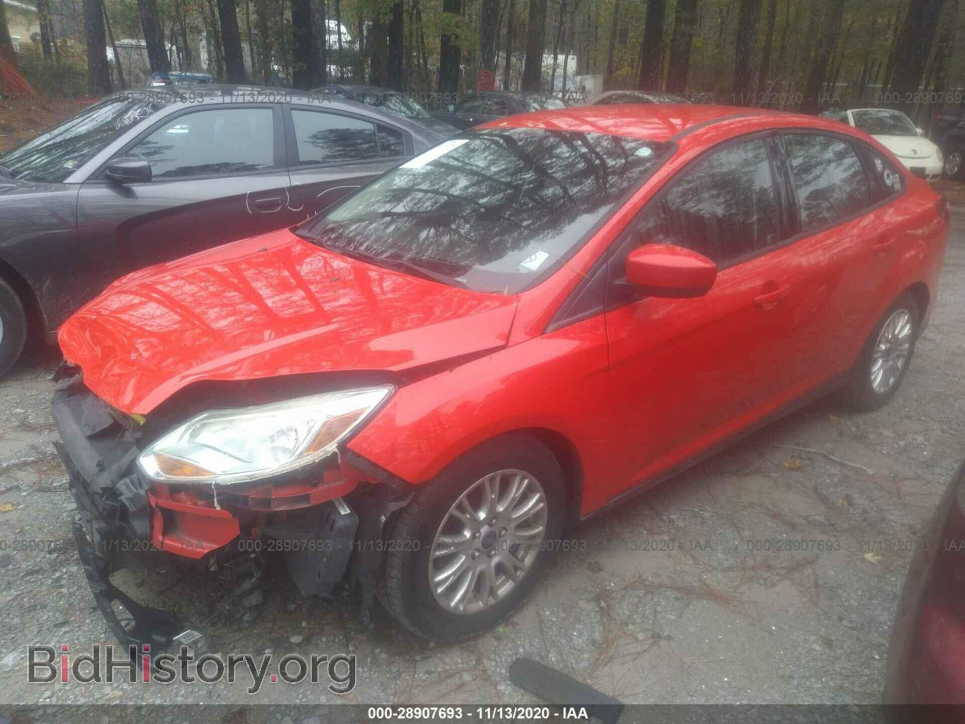 2012 FORD FOCUS - VIN: 1FAHP3F27CL396879 - Фото 2