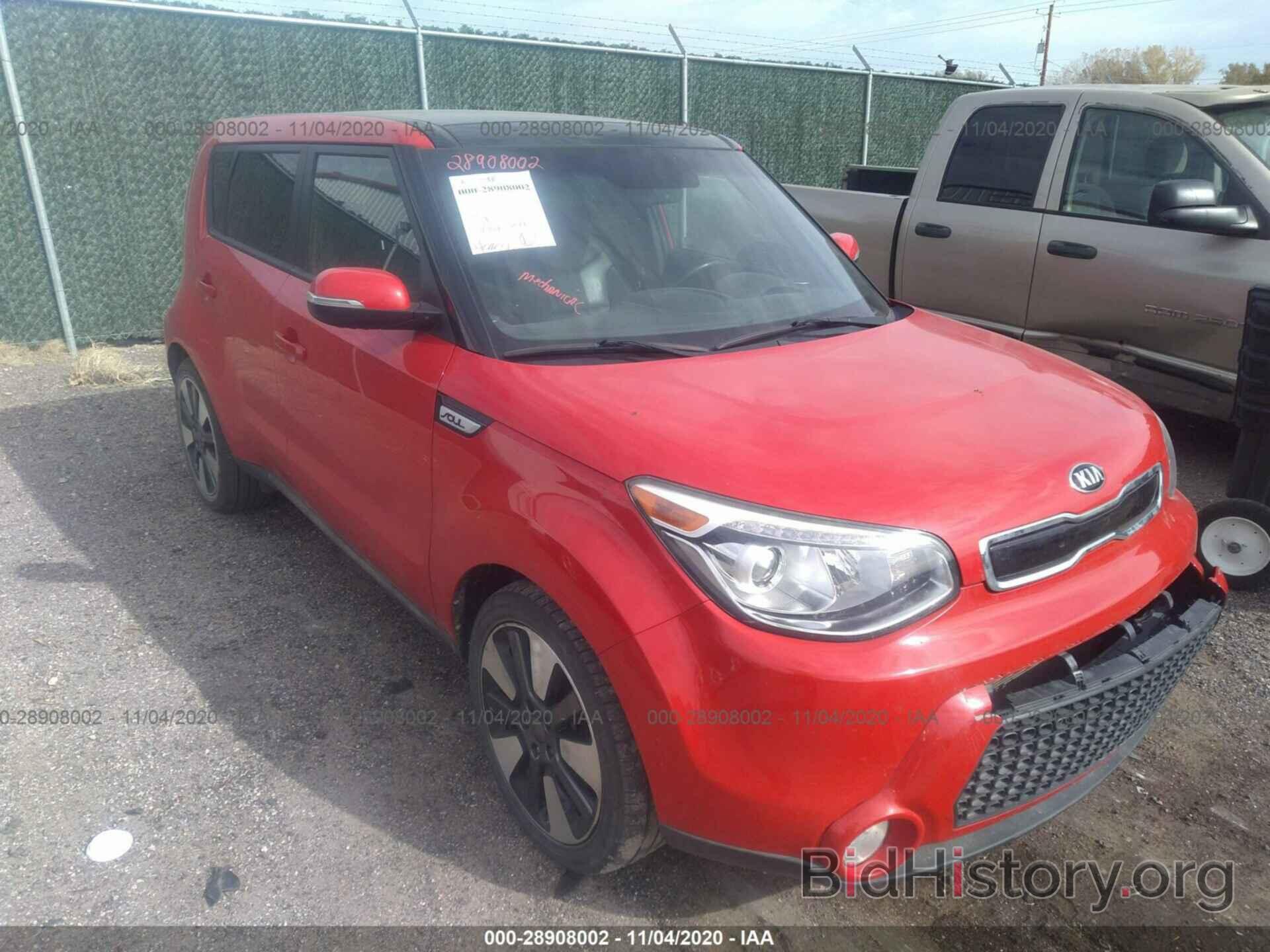 Фотография KNDJX3A50F7747805 - KIA SOUL 2015