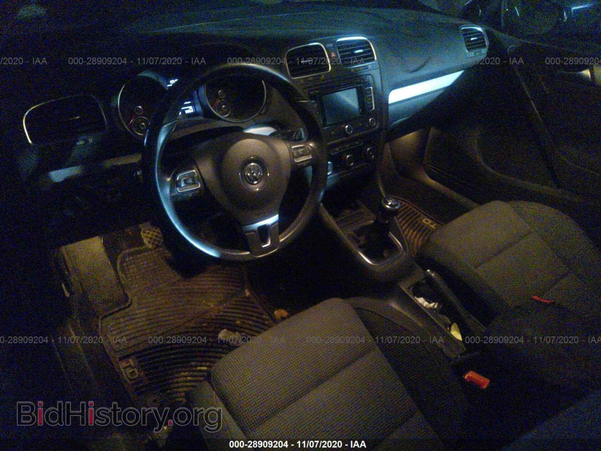 2012 VOLKSWAGEN GOLF - VIN: WVWNM7AJ7CW255577 - Фото 5