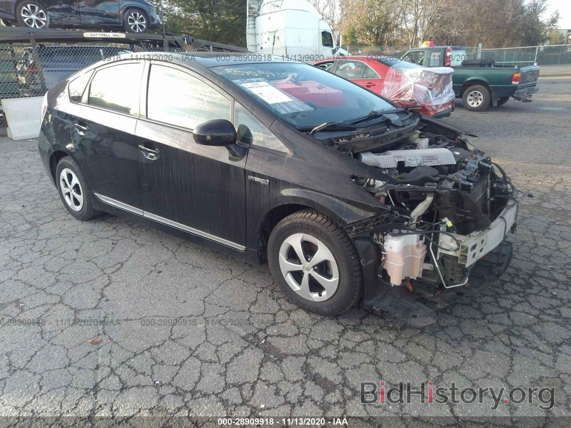 Photo JTDKN3DU4D5657319 - TOYOTA PRIUS 2013