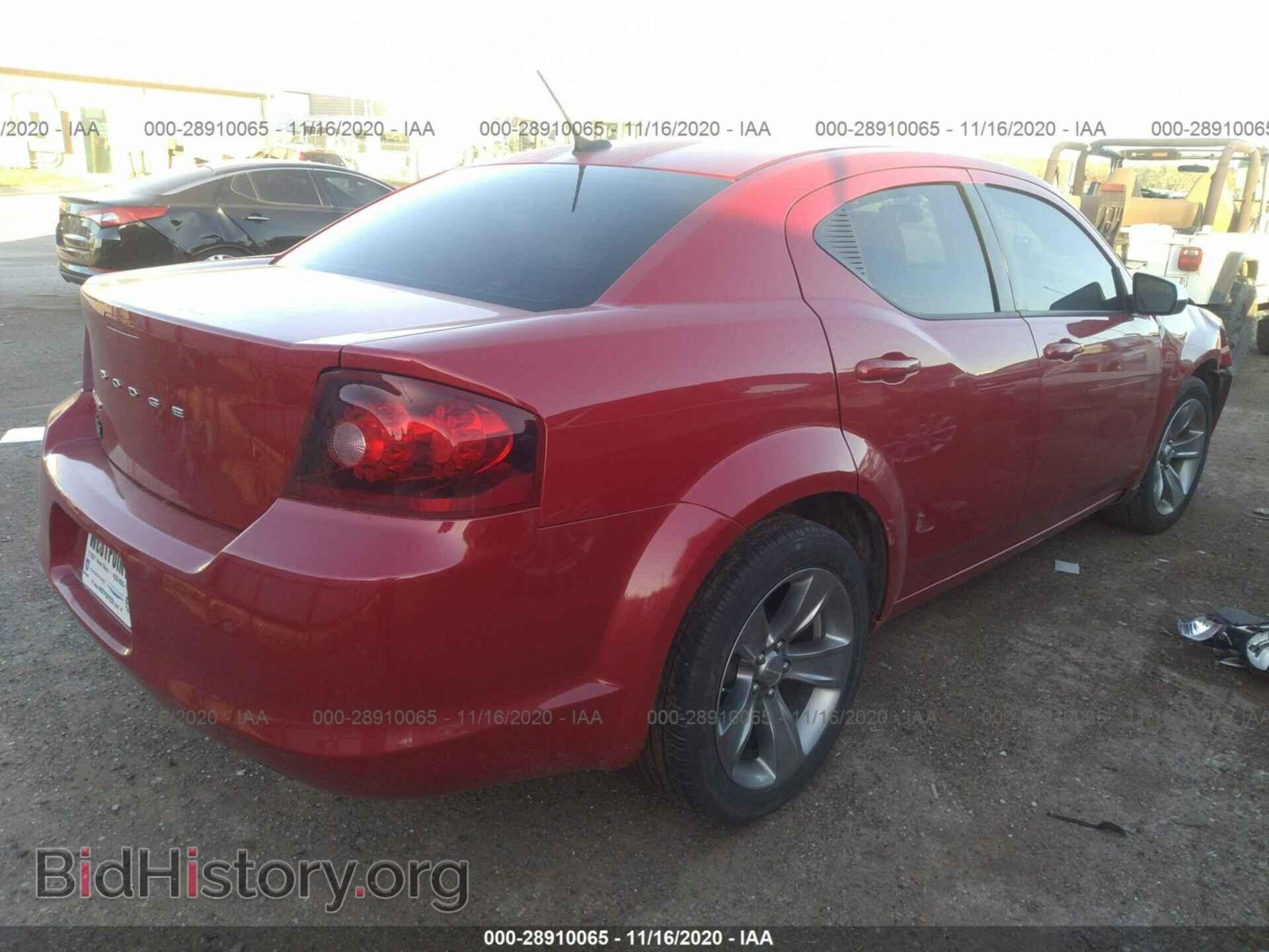 2014 DODGE AVENGER - VIN: 1C3CDZAB9EN222654 - Фото 4