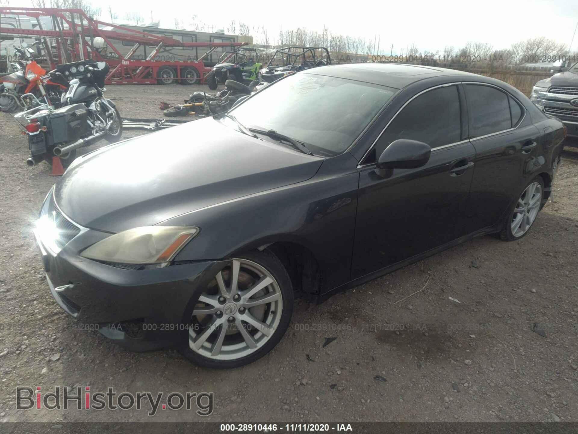 2006 LEXUS IS 350 - VIN: JTHBE262965007747 - Фото 2