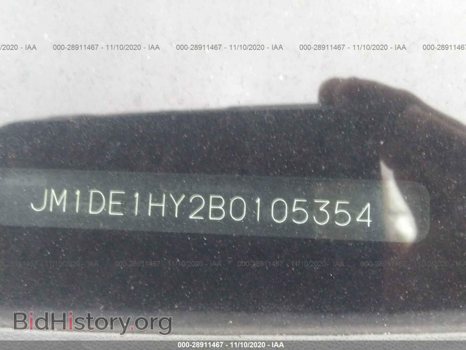 2011 MAZDA MAZDA2 - VIN: JM1DE1HY2B0105354 - Фото 9