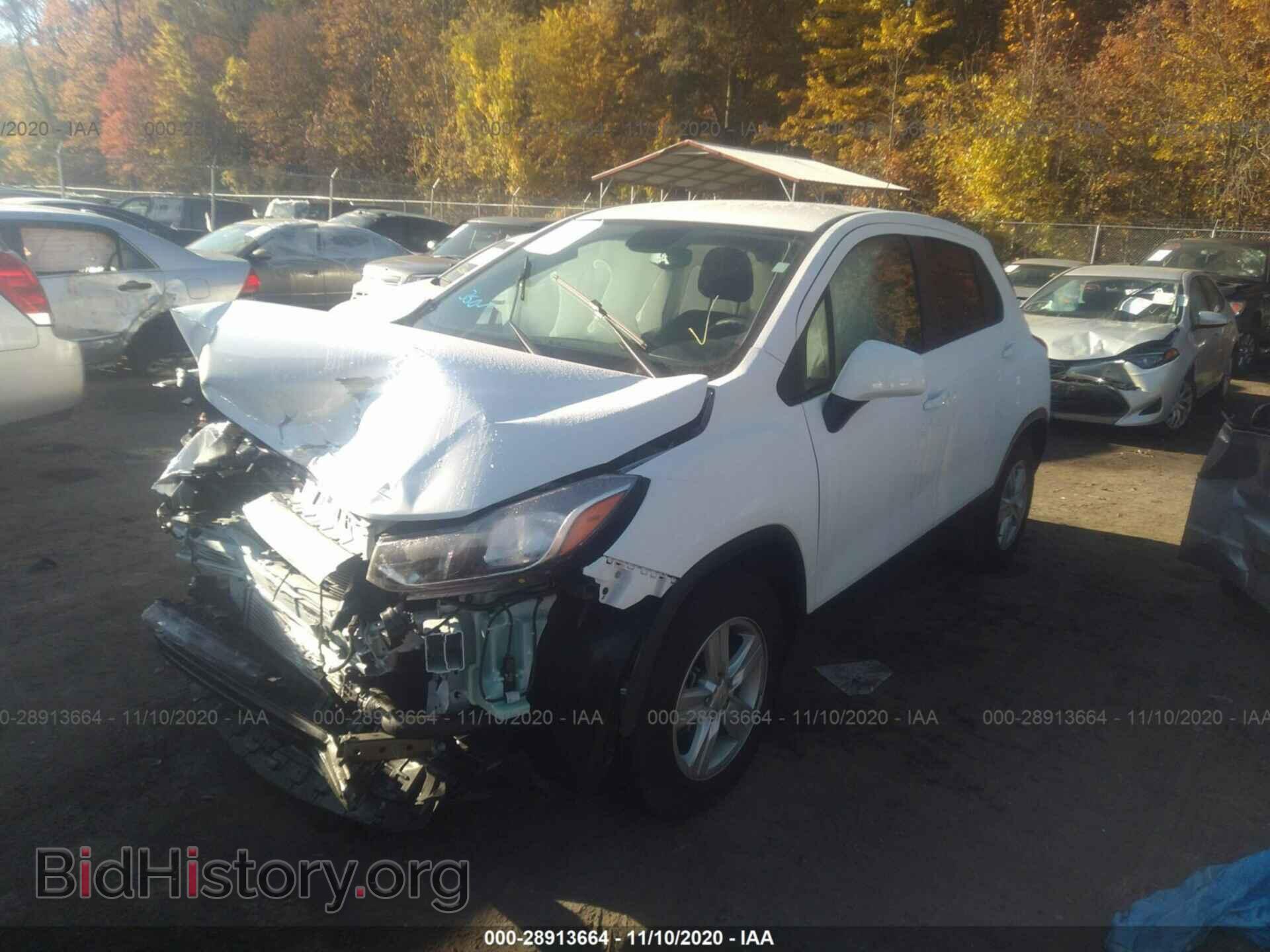2020 CHEVROLET TRAX - VIN: KL7CJKSB3LB045248 - Фото 2