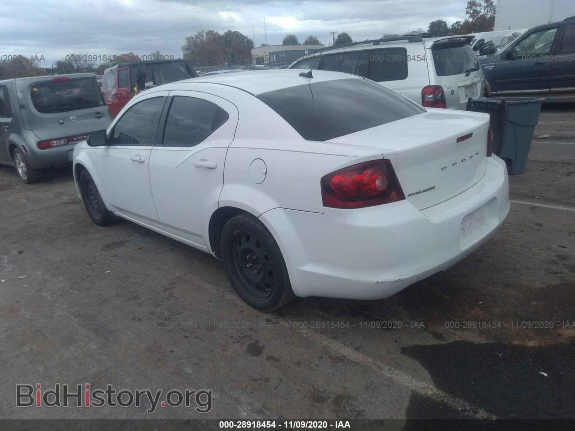 2013 DODGE AVENGER - VIN: 1C3CDZAB4DN649383 - Фото 3