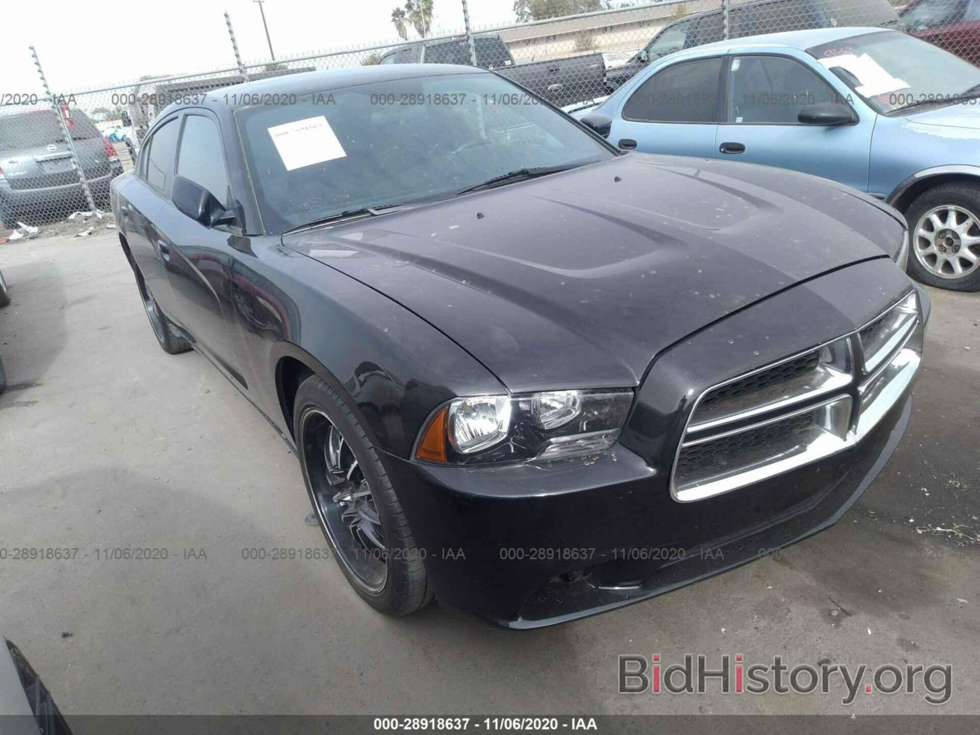 Photo 2C3CDXBG8EH117000 - DODGE CHARGER 2014