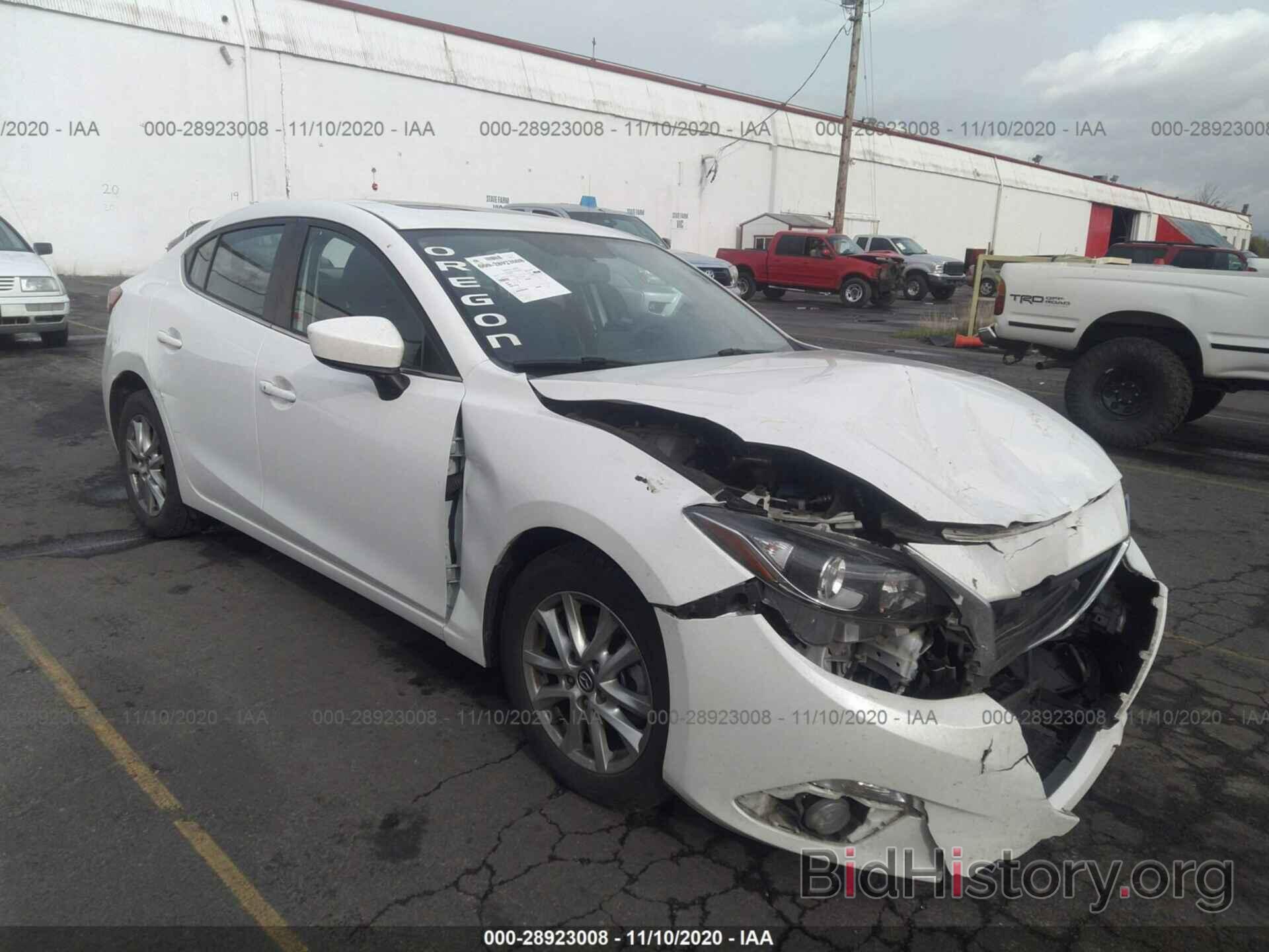 Photo JM1BM1W7XG1292932 - MAZDA MAZDA3 2016