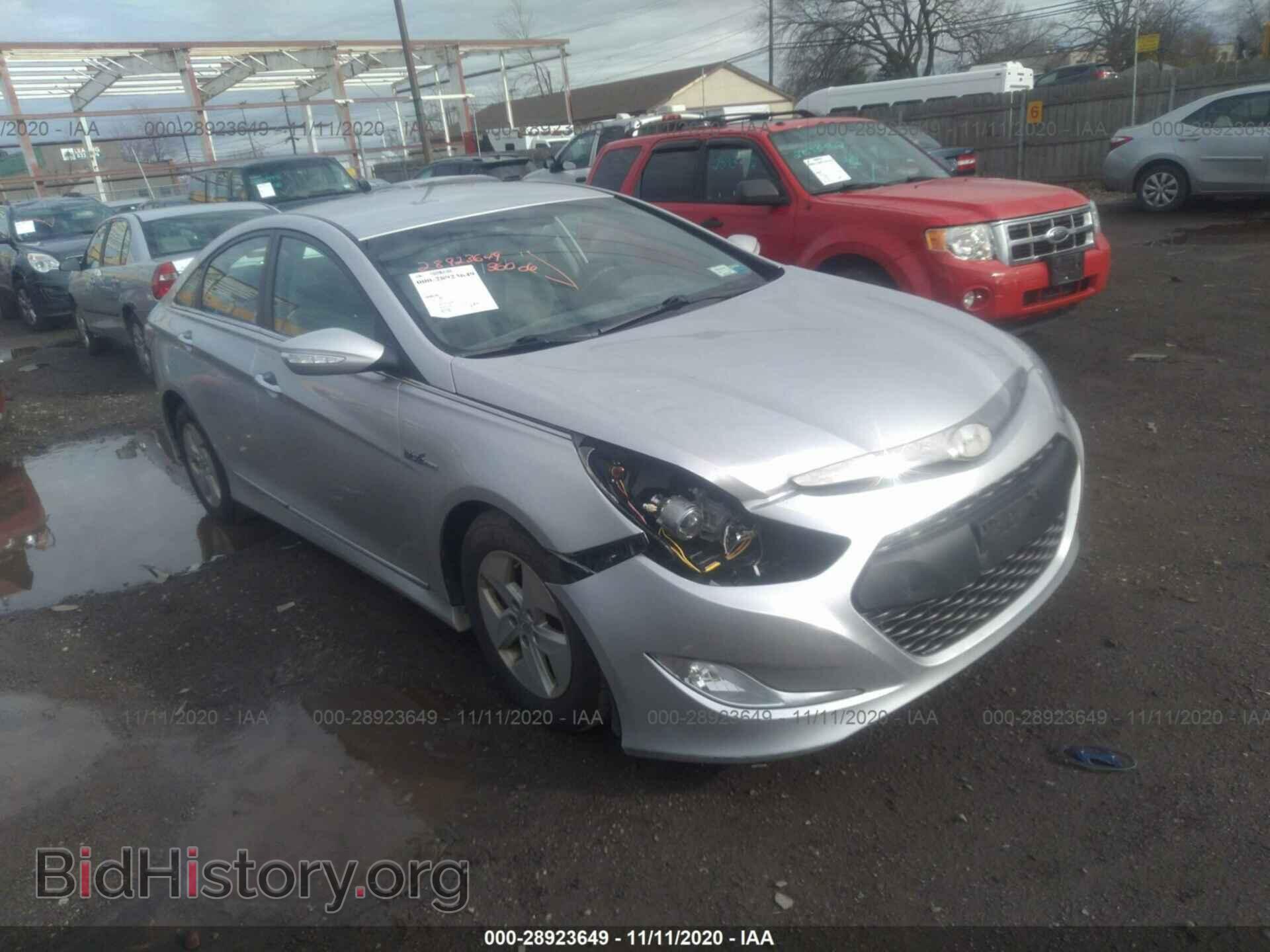 Фотография KMHEC4A46CA028689 - HYUNDAI SONATA 2012