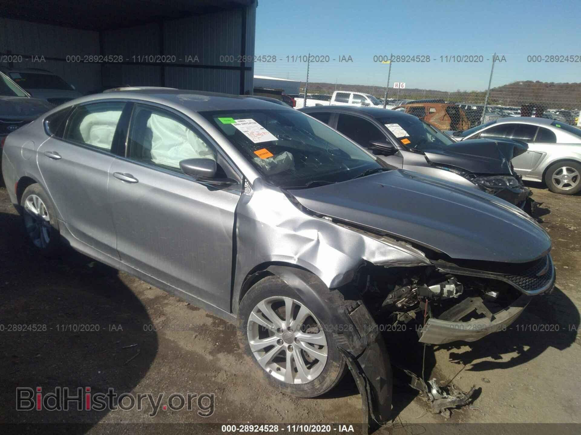 Фотография 1C3CCCAB3GN149123 - CHRYSLER 200 2016