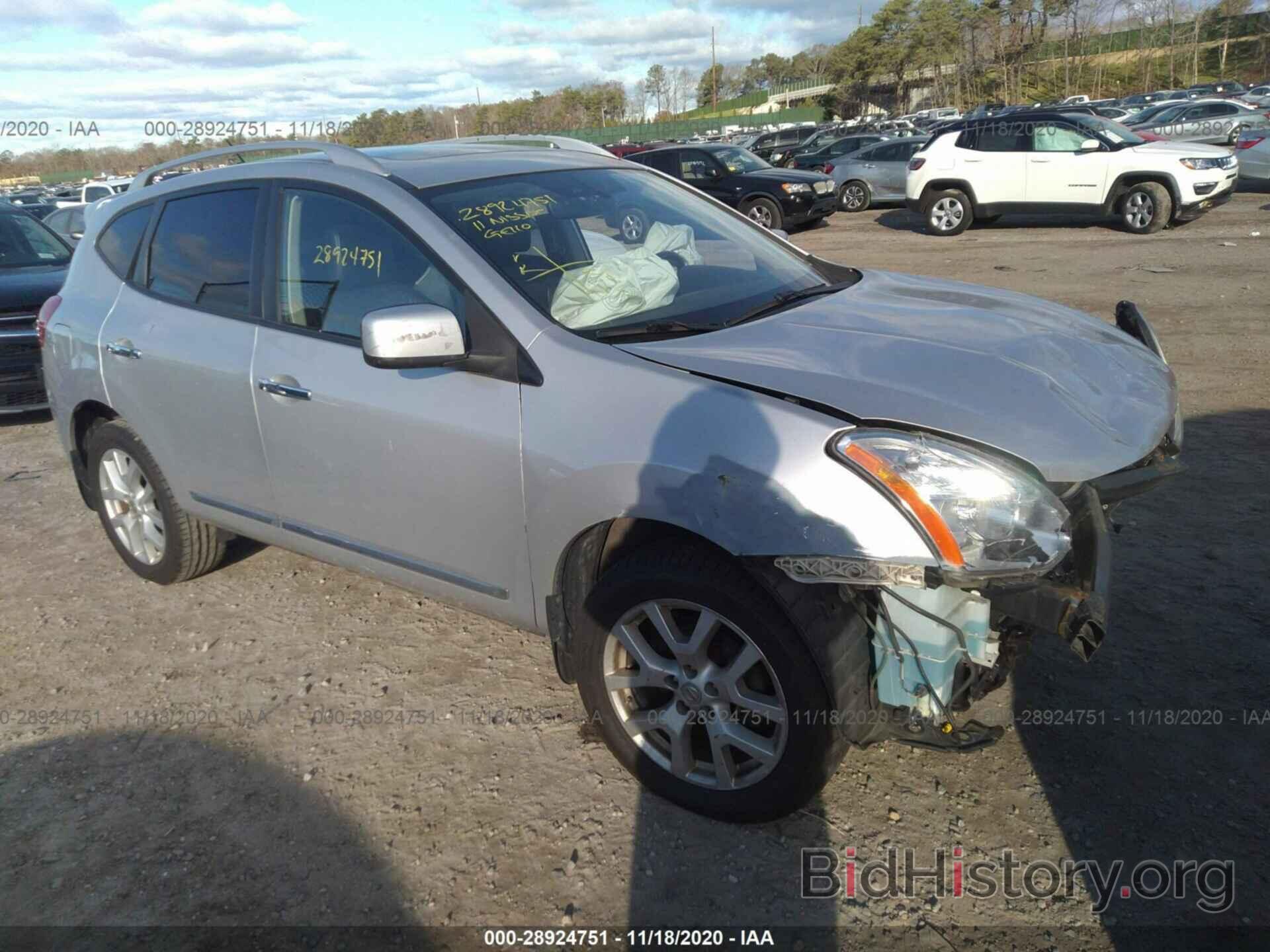 Photo JN8AS5MV7BW662423 - NISSAN ROGUE 2011