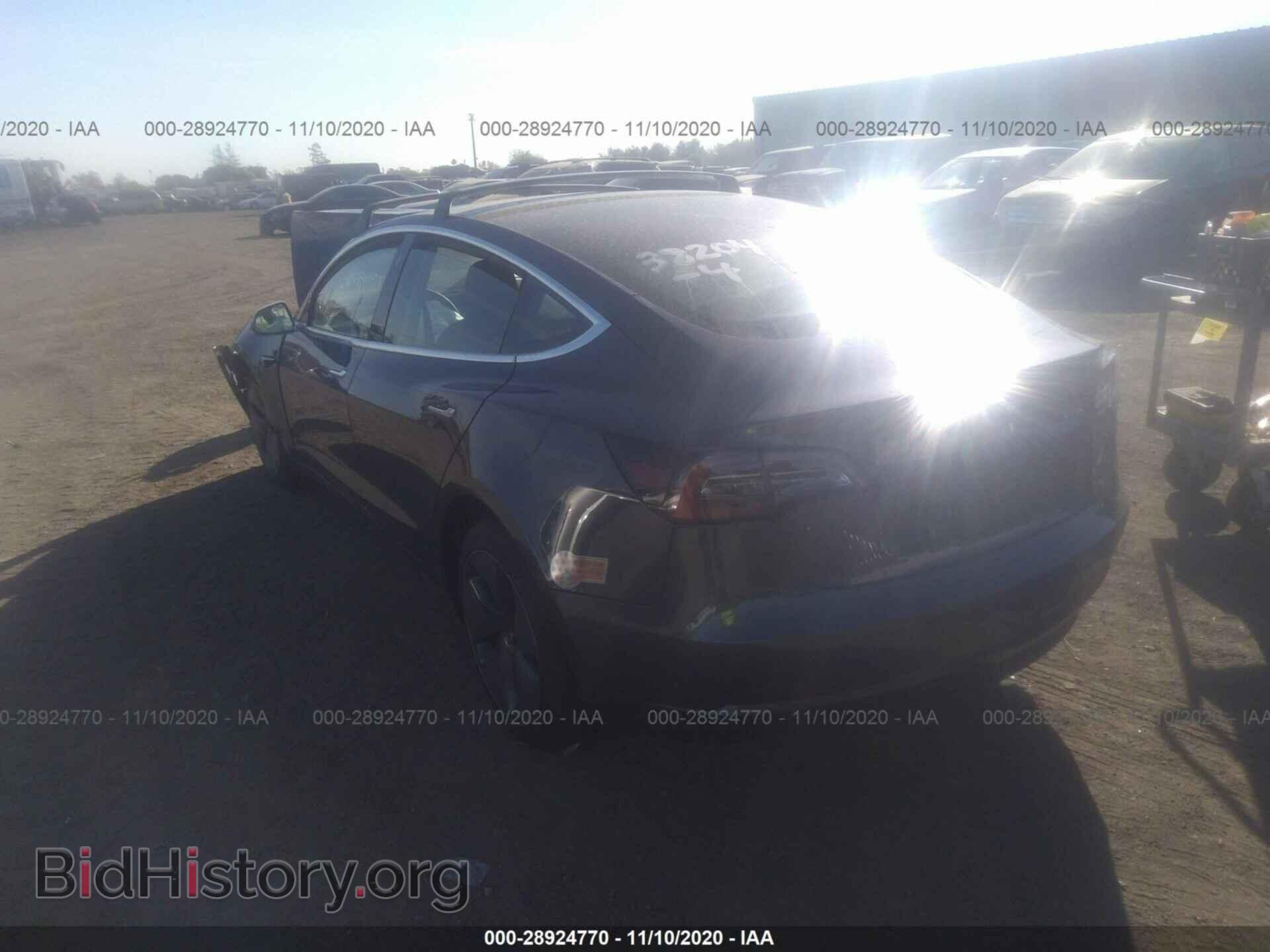 2020 TESLA MODEL 3 - VIN: 5YJ3E1EAXLF645637 - Photo 3