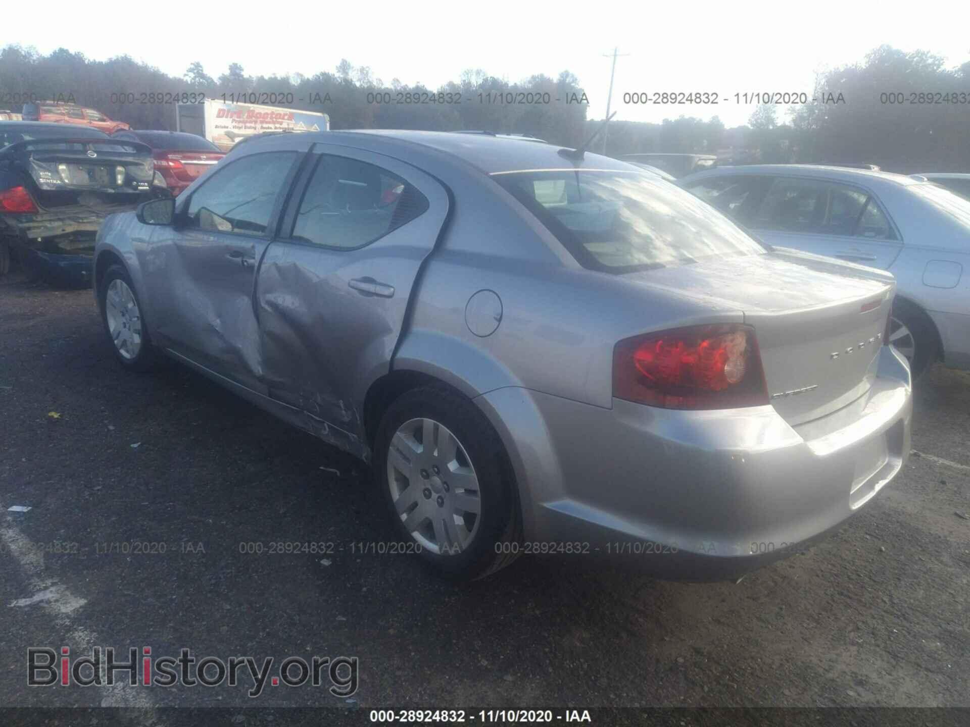 2013 DODGE AVENGER - VIN: 1C3CDZAG3DN772670 - Фото 3