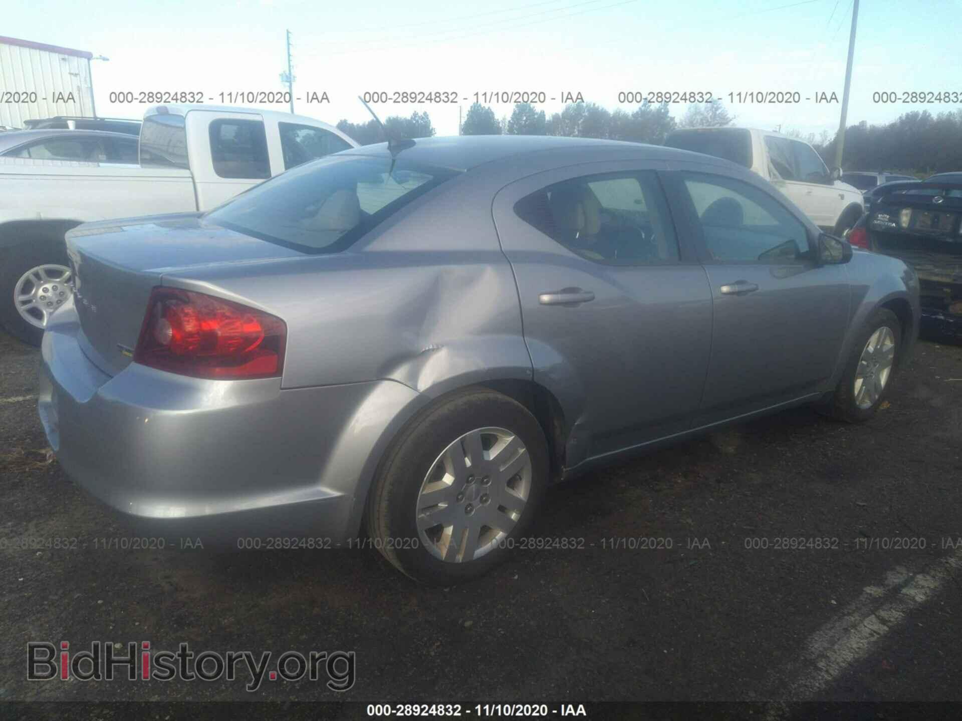 2013 DODGE AVENGER - VIN: 1C3CDZAG3DN772670 - Фото 4