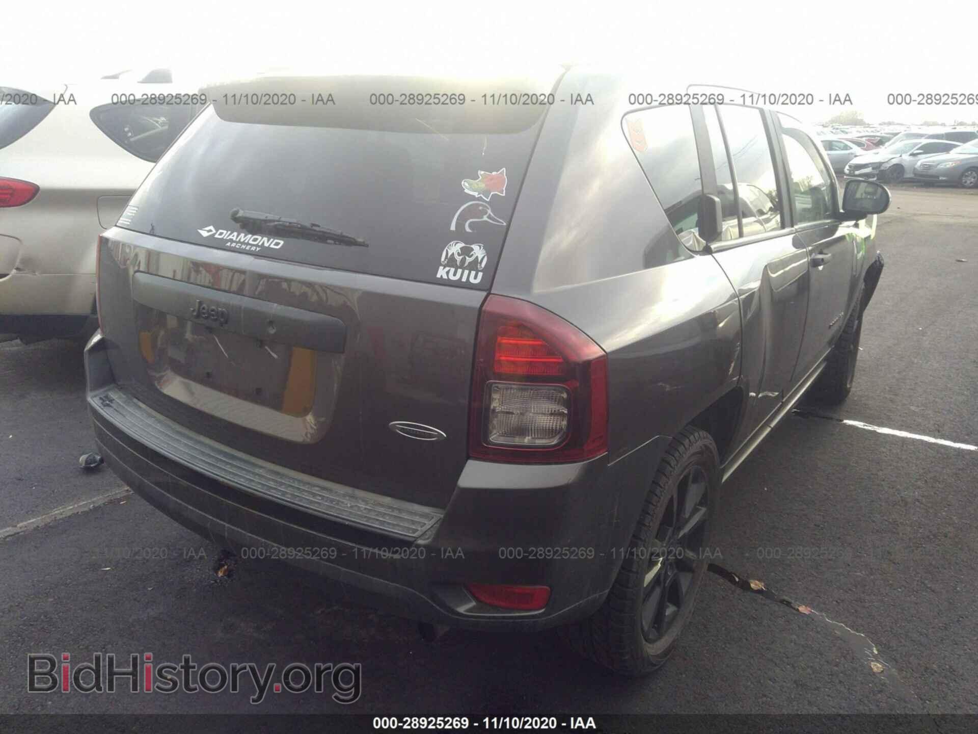 2015 JEEP COMPASS - VIN: 1C4NJCBA9FD264765 - Фото 4