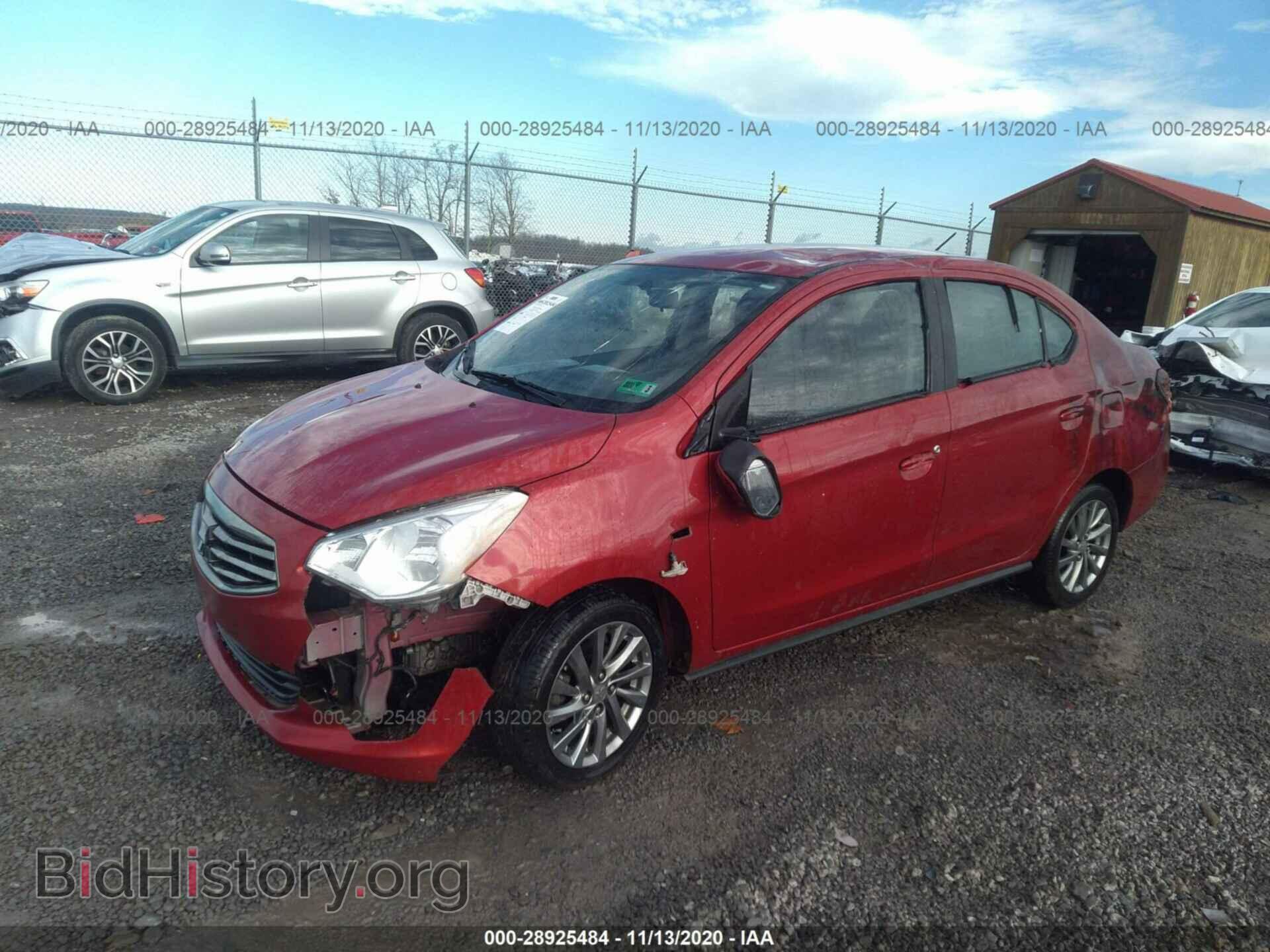 2019 MITSUBISHI MIRAGE G4 - VIN: ML32F3FJ4KHF08247 - Фото 2