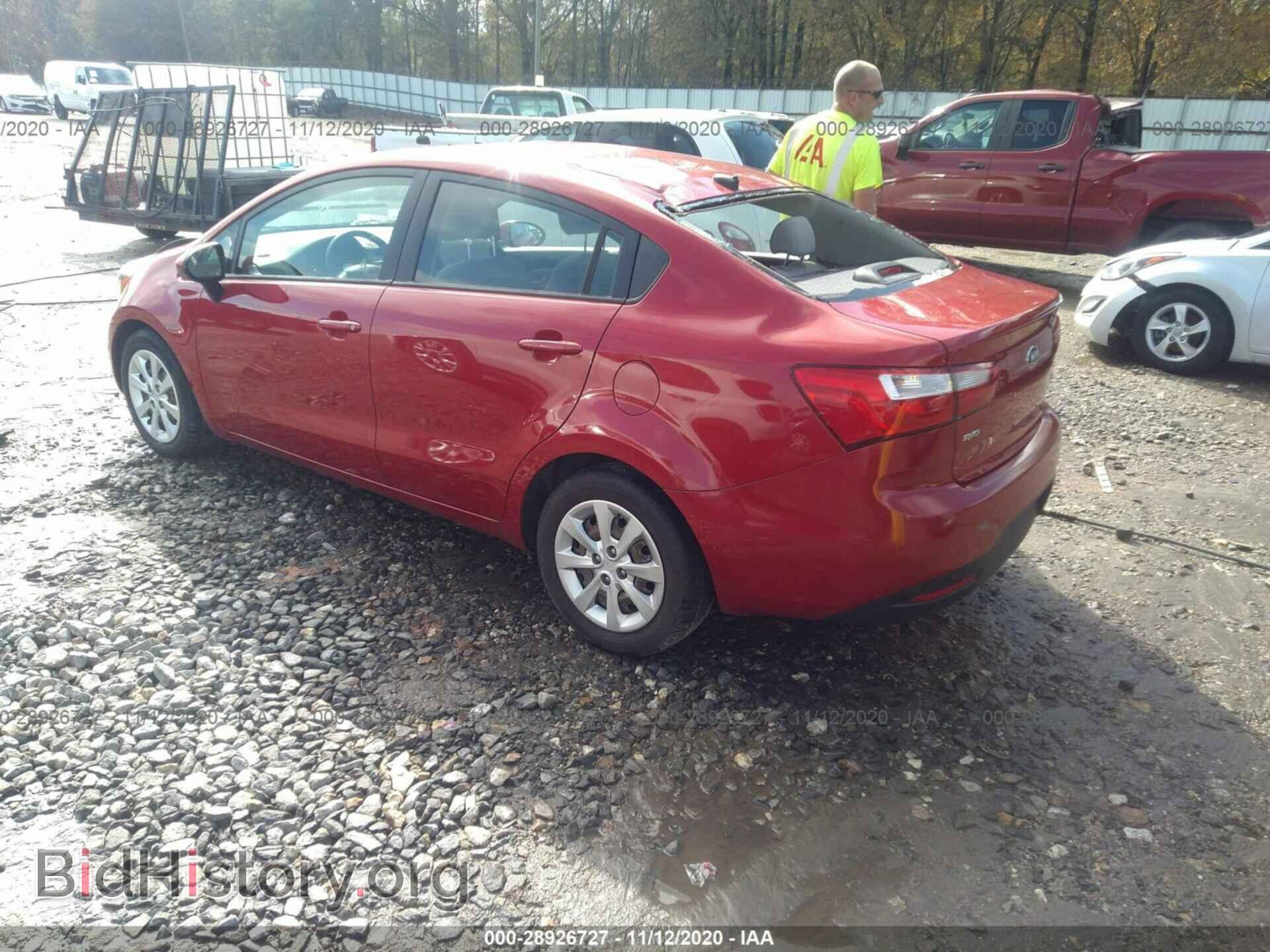 2014 KIA RIO - VIN: KNADM4A37E6346795 - Фото 3