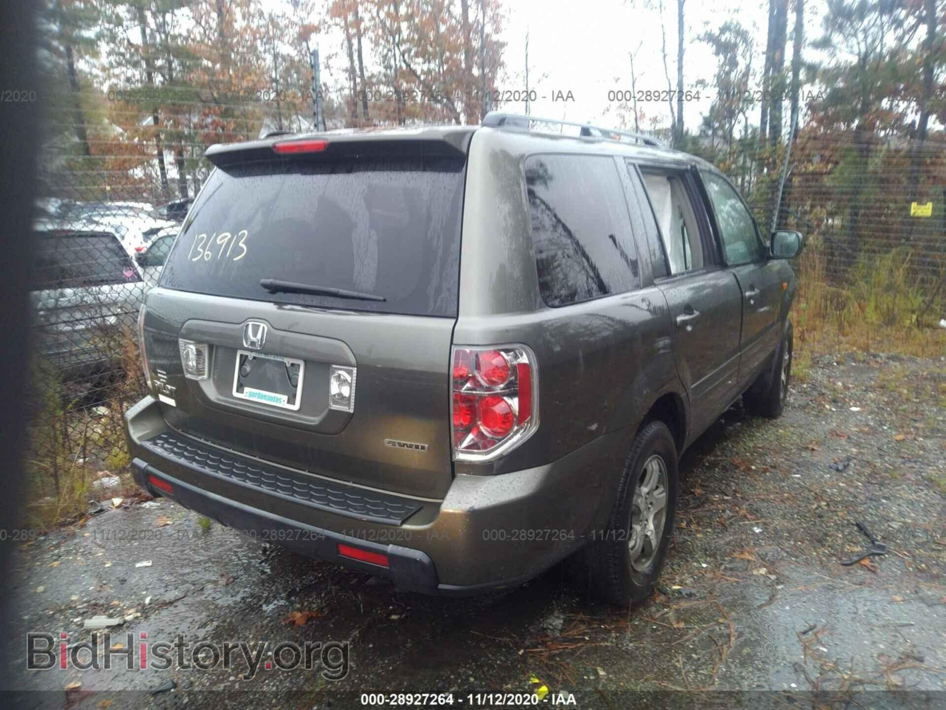 2006 HONDA PILOT - VIN: 5FNYF184X6B024279 - Фото 4