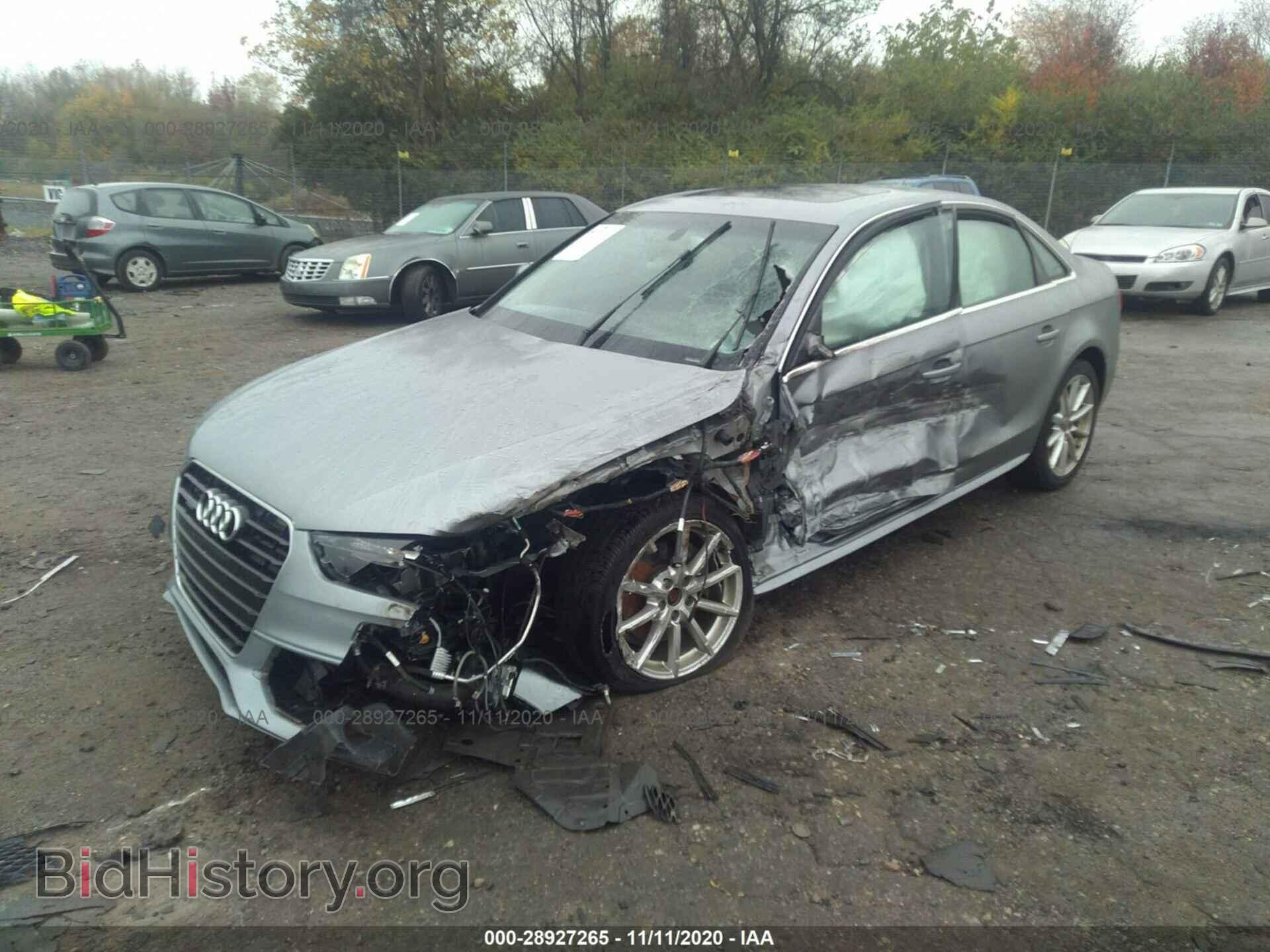 2015 AUDI A4 - VIN: WAUHFAFL4FN042303 - Фото 2