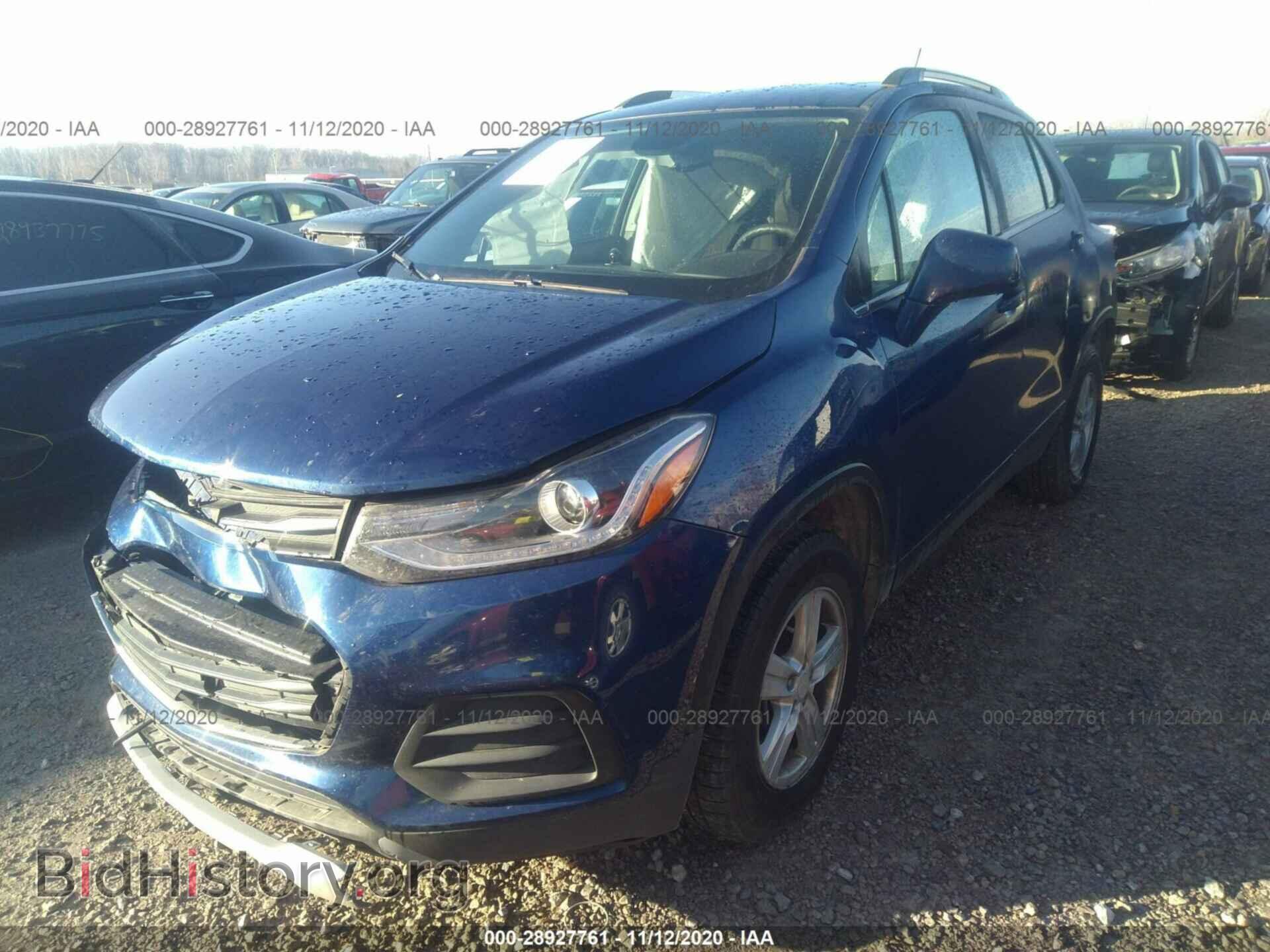 2017 CHEVROLET TRAX - VIN: 3GNCJPSB2HL209327 - Photo 2