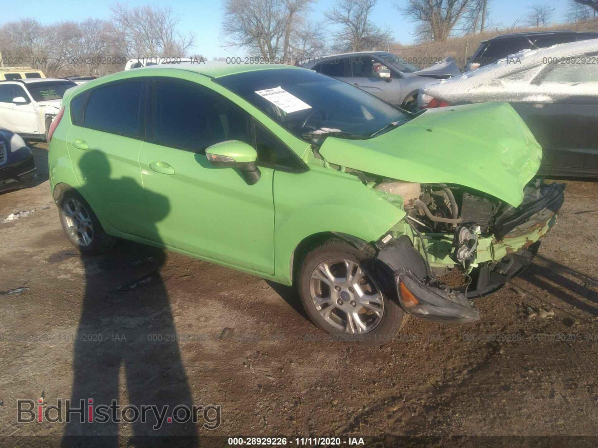 Photo 3FADP4EJ8EM227355 - FORD FIESTA 2014