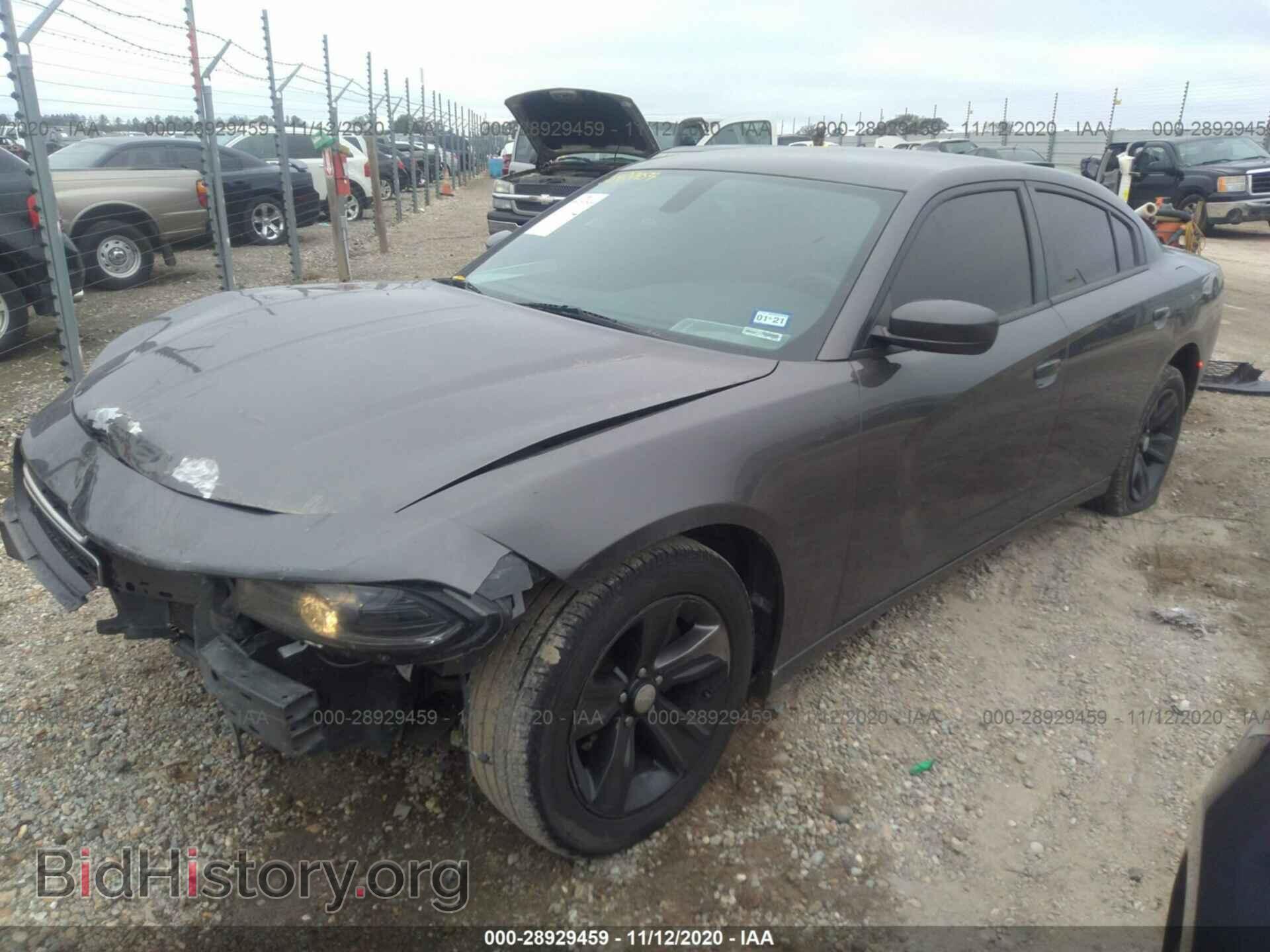 2016 DODGE CHARGER - VIN: 2C3CDXHG2GH172696 - Фото 2