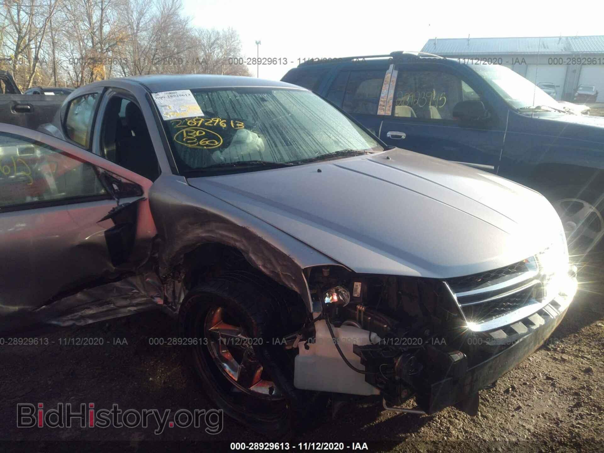 Фотография 1C3CDZAB3DN565510 - DODGE AVENGER 2013