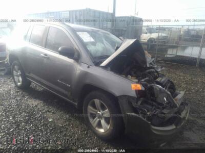 2012 Jeep COMPASS Sport, gray — VIN 1C4NJDBB0CD604766, IAAI