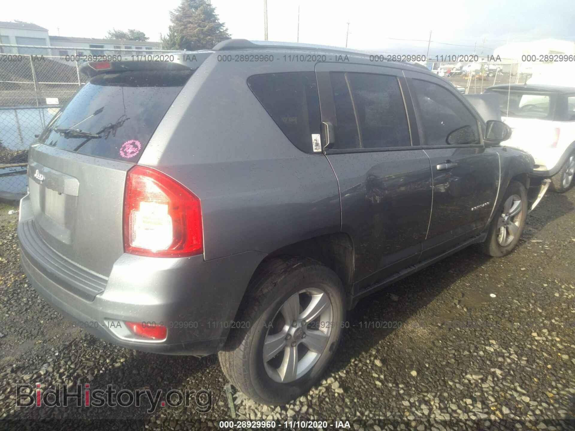 2012 JEEP COMPASS - VIN: 1C4NJDBB0CD604766 - Фото 4