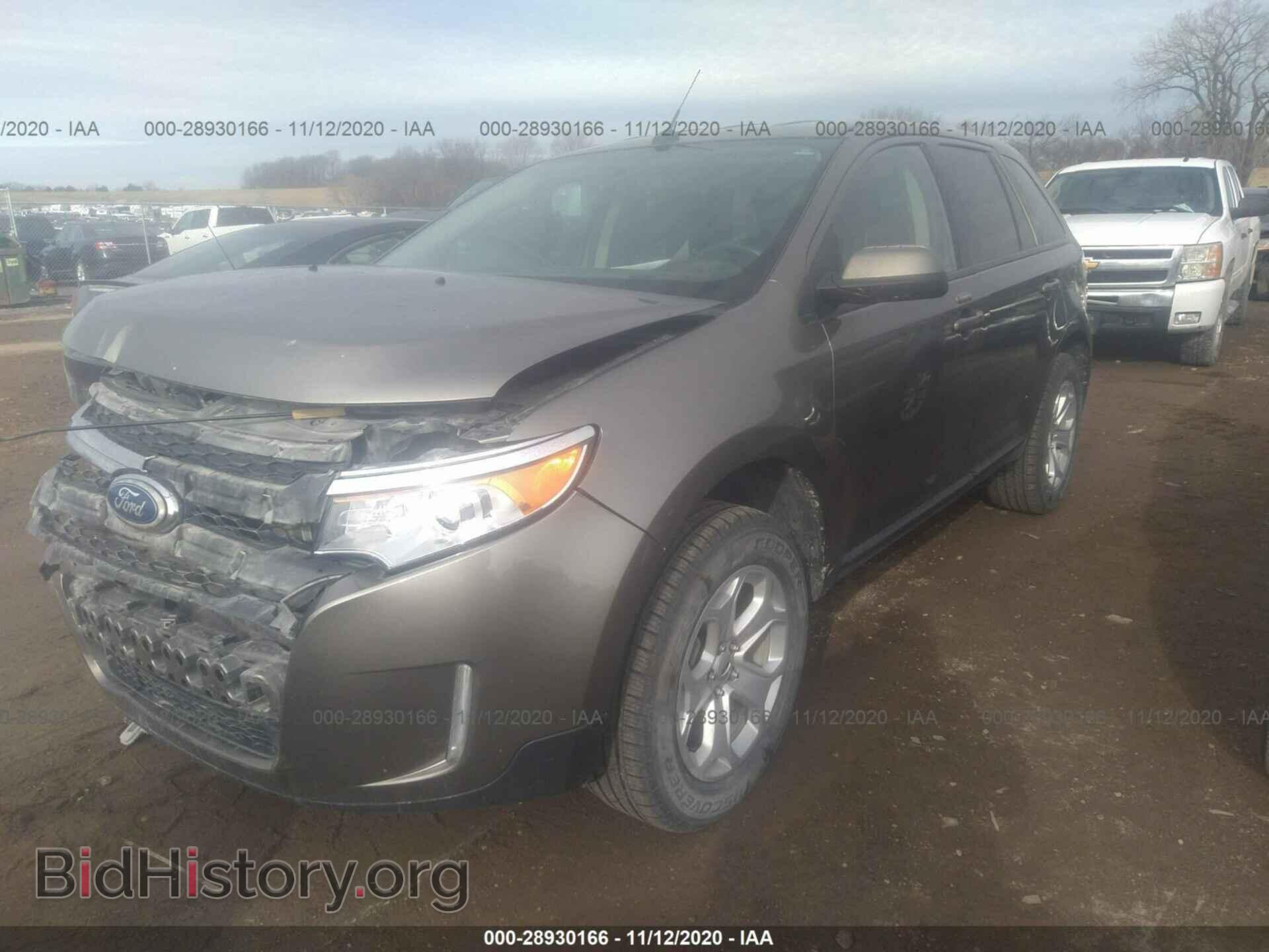 2014 FORD EDGE - VIN: 2FMDK4JC5EBA90047 - Фото 2