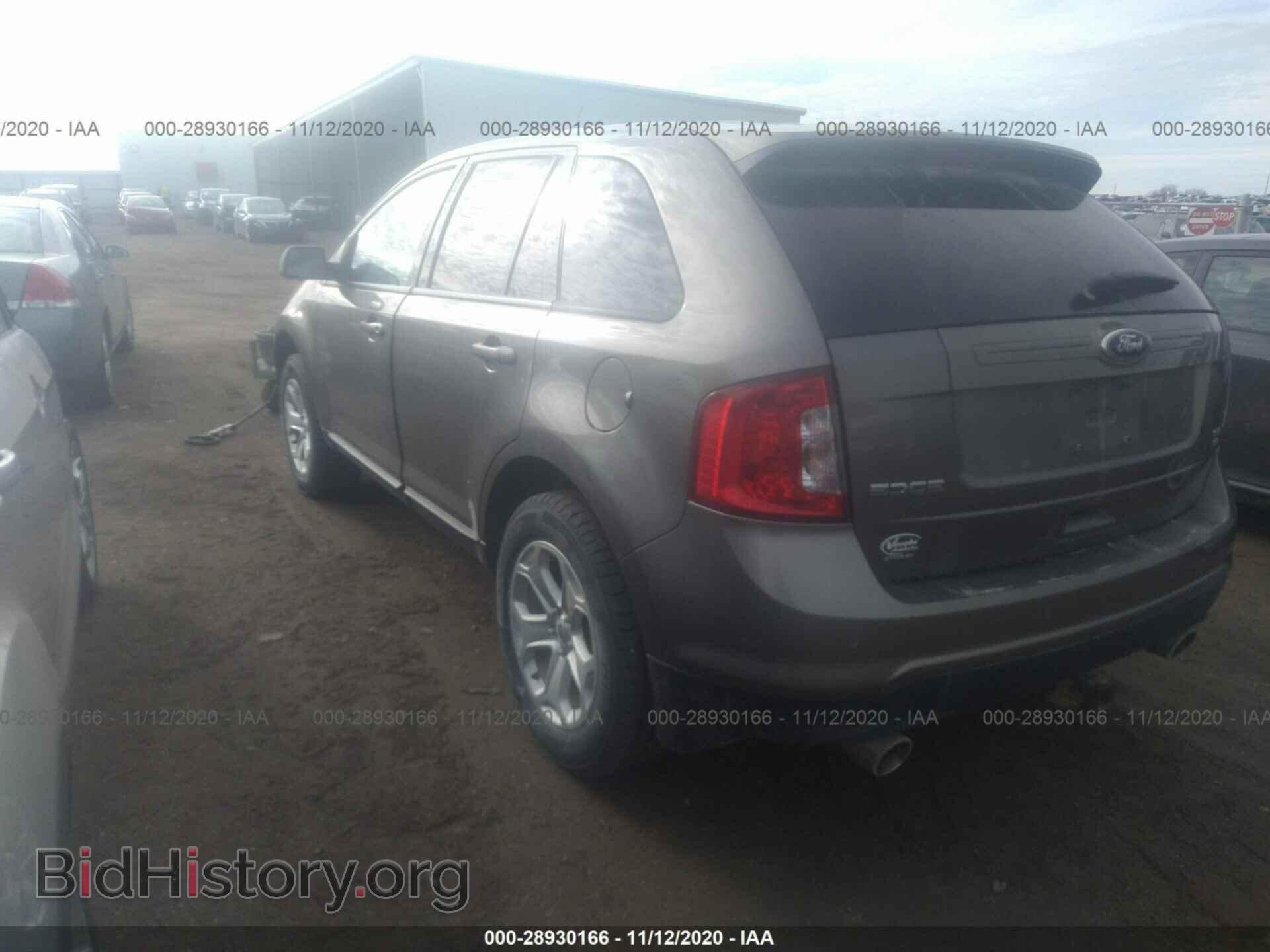 2014 FORD EDGE - VIN: 2FMDK4JC5EBA90047 - Фото 3