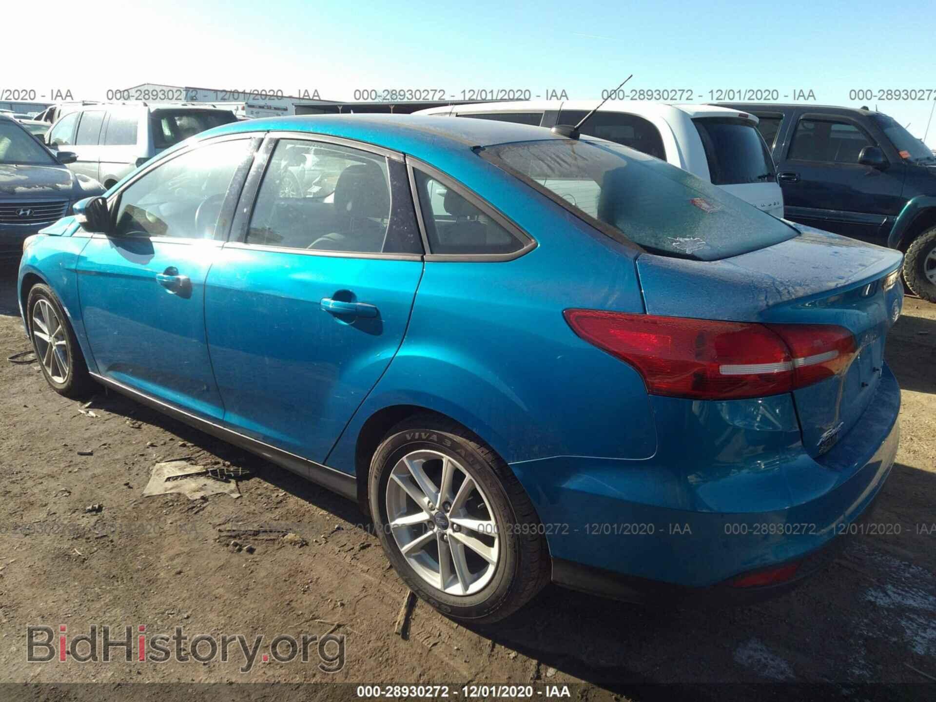 2016 FORD FOCUS - VIN: 1FADP3F25GL343330 - Фото 3