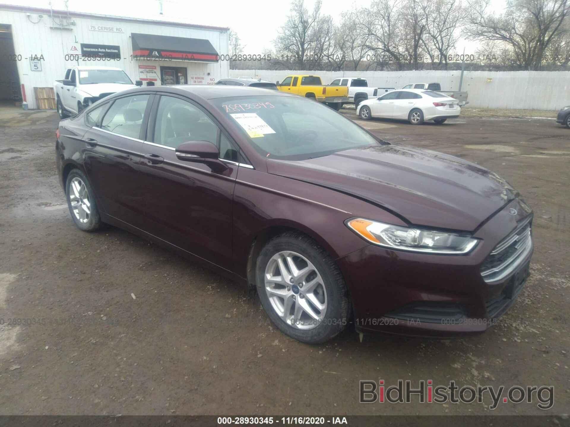 Photo 3FA6P0HR2DR164189 - FORD FUSION 2013