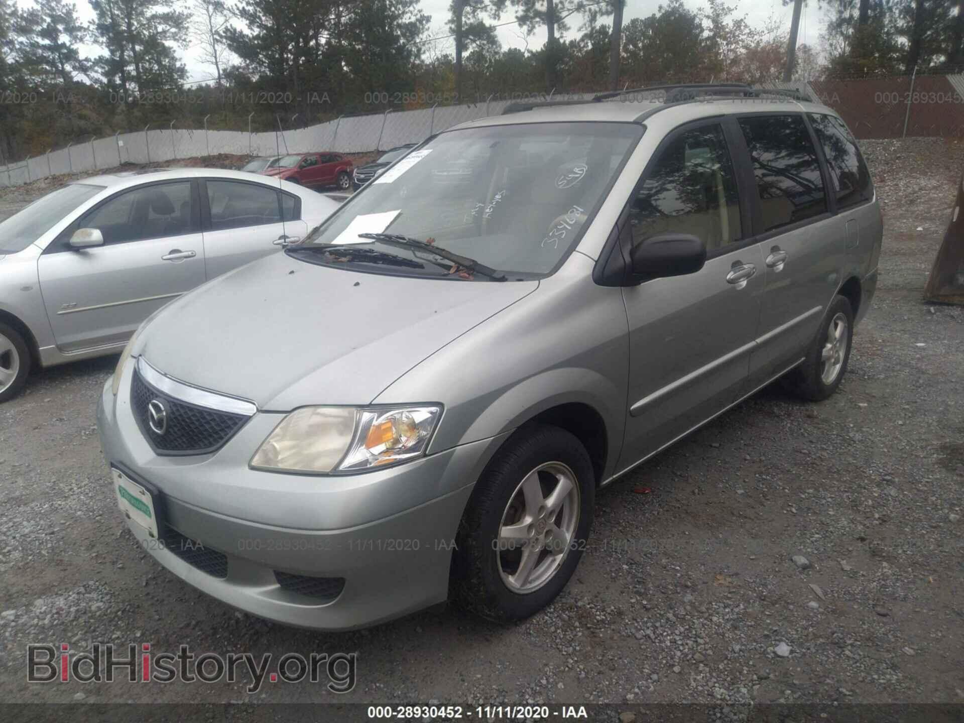 2003 MAZDA MPV - VIN: JM3LW28A830334681 - Фото 2