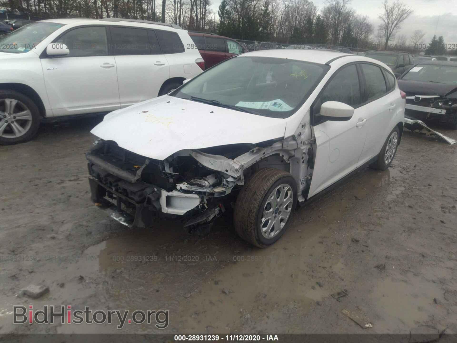 2012 FORD FOCUS - VIN: 1FAHP3K22CL321948 - Фото 2