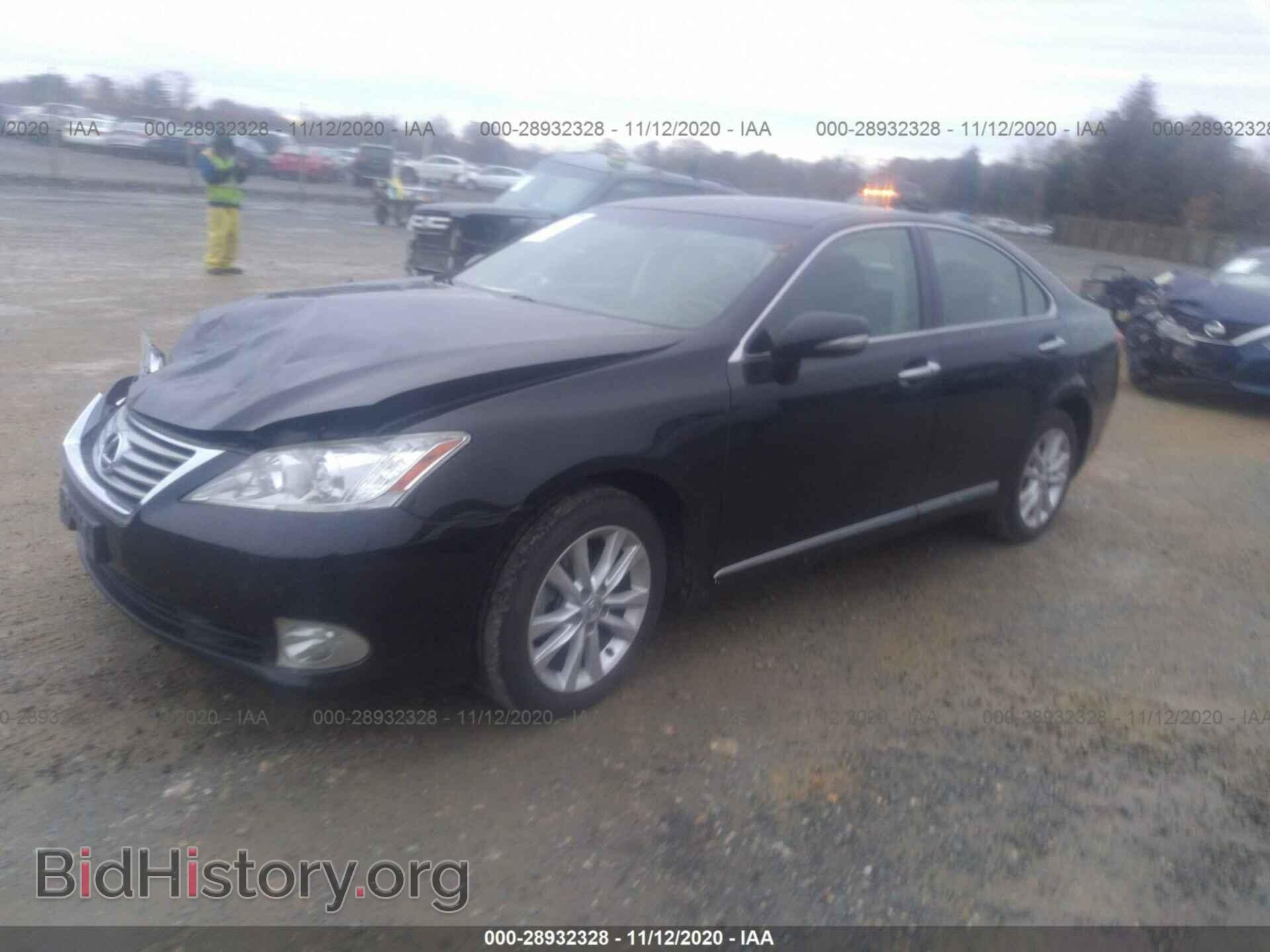 2011 LEXUS ES 350 - VIN: JTHBK1EG0B2433144 - Фото 2