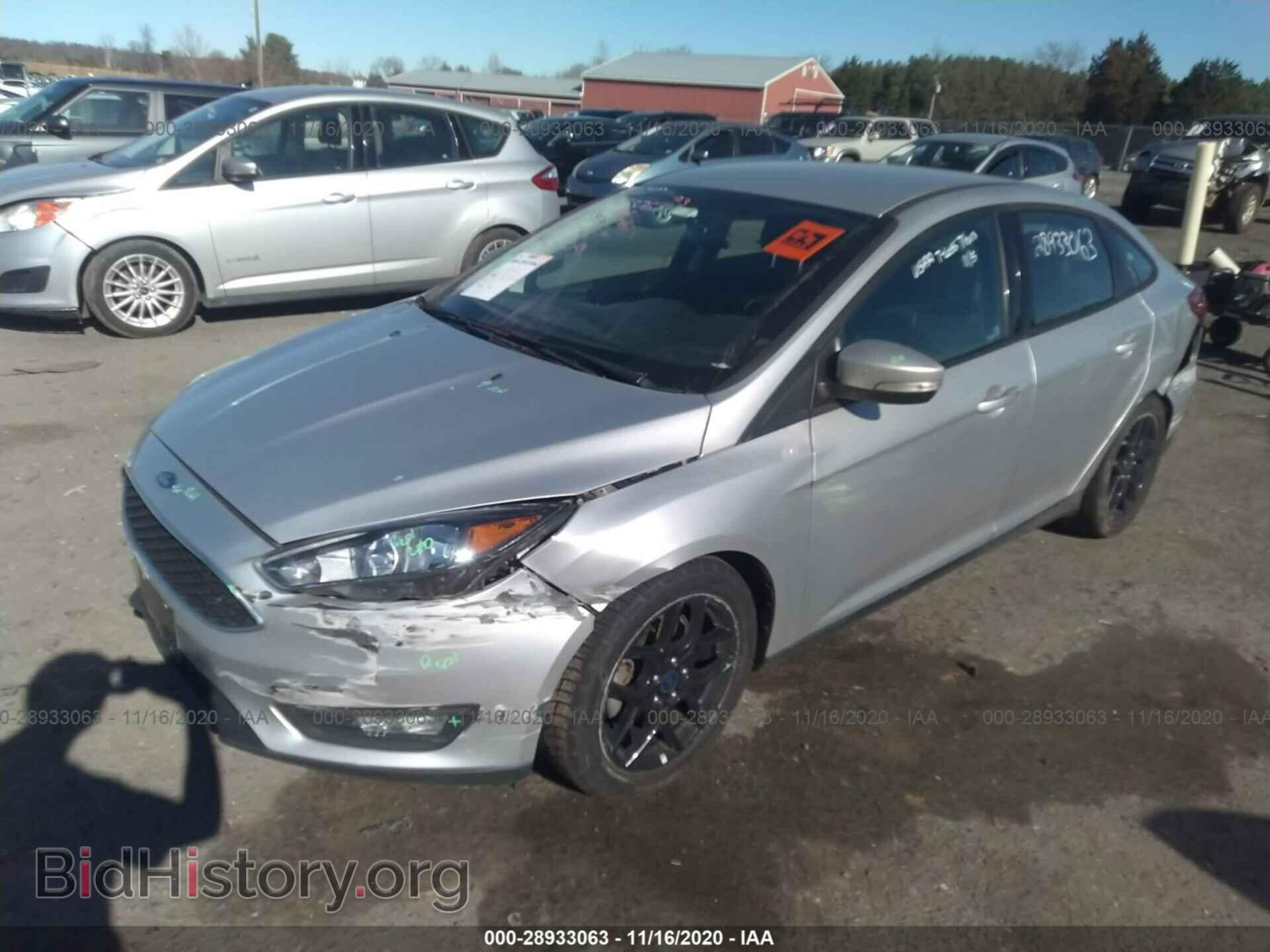 2016 FORD FOCUS - VIN: 1FADP3F2XGL332291 - Фото 2
