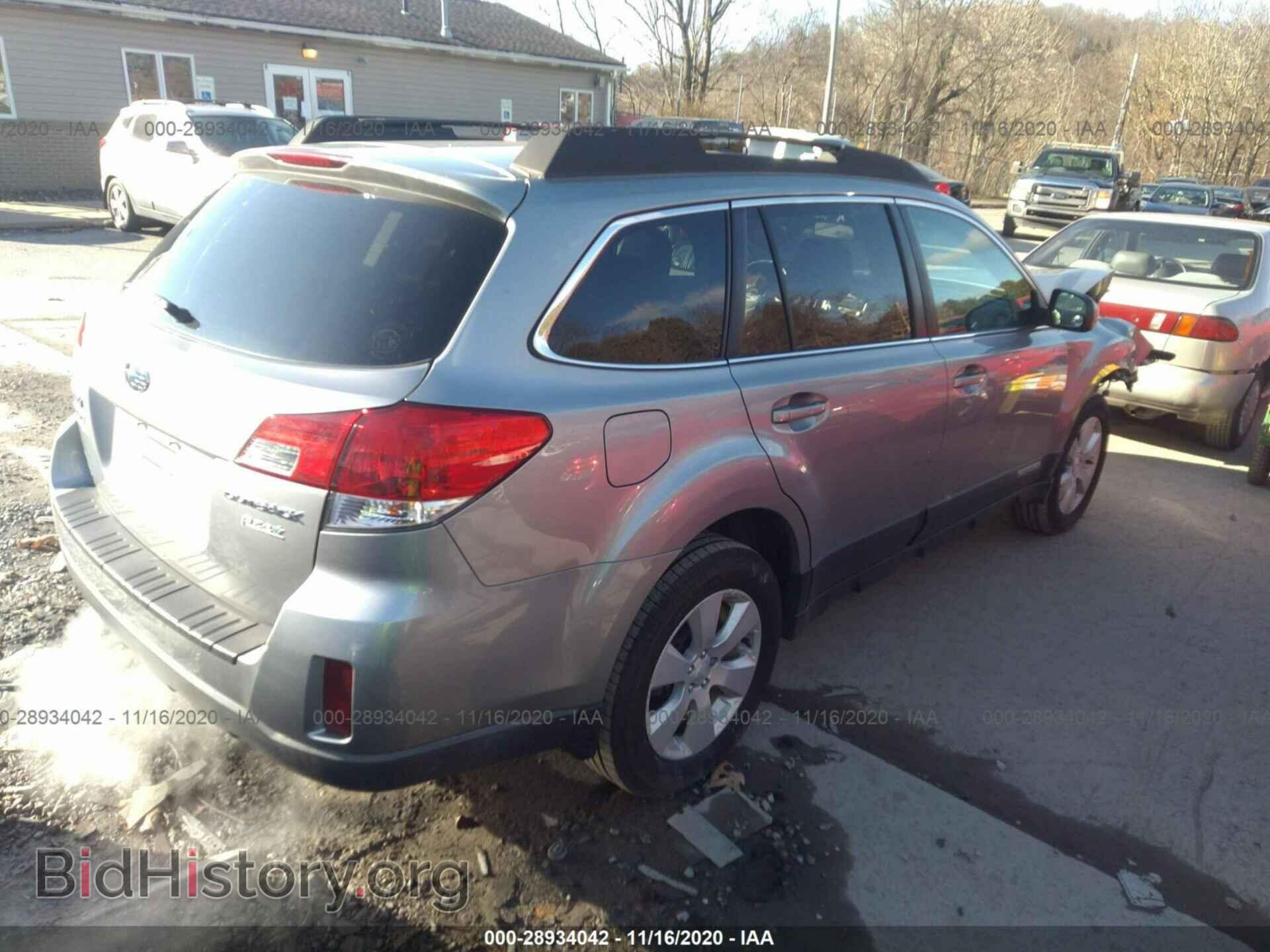 2011 SUBARU OUTBACK - VIN: 4S4BRBCC7B3343031 - Фото 4