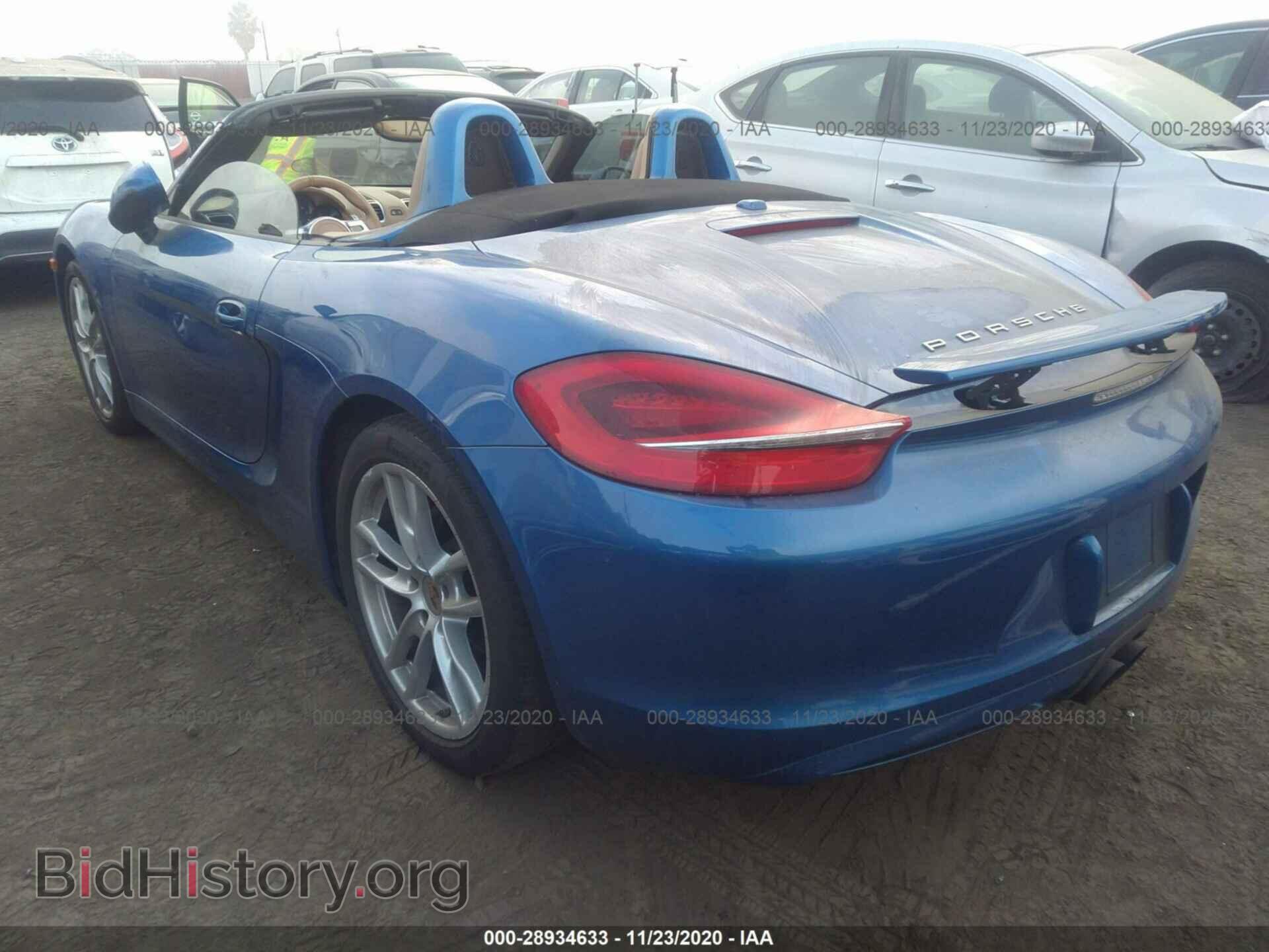 2014 PORSCHE BOXSTER - VIN: WP0CA2A82EK120100 - Photo 3