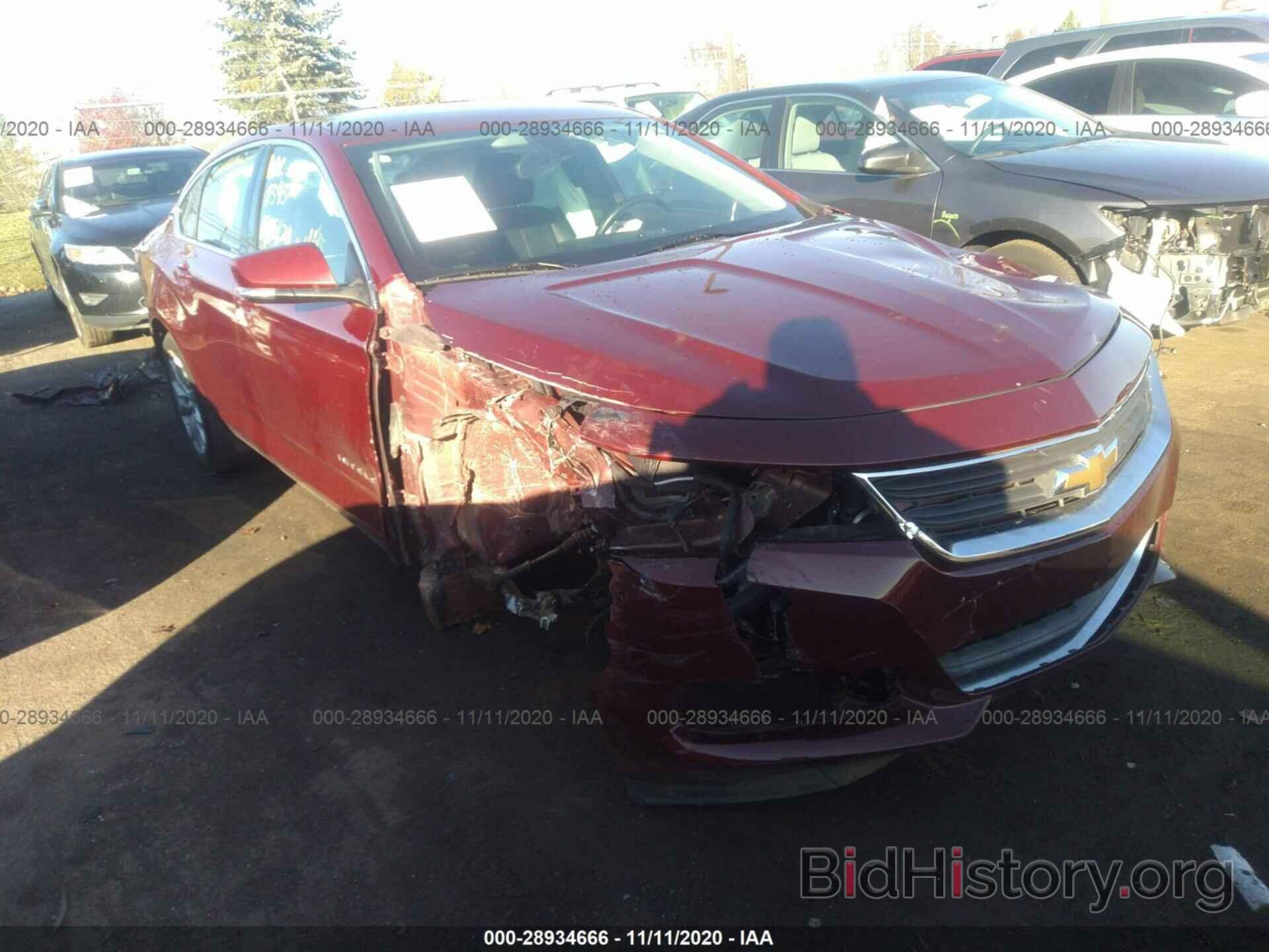 Photo 2G1105SA3G9150393 - CHEVROLET IMPALA 2016