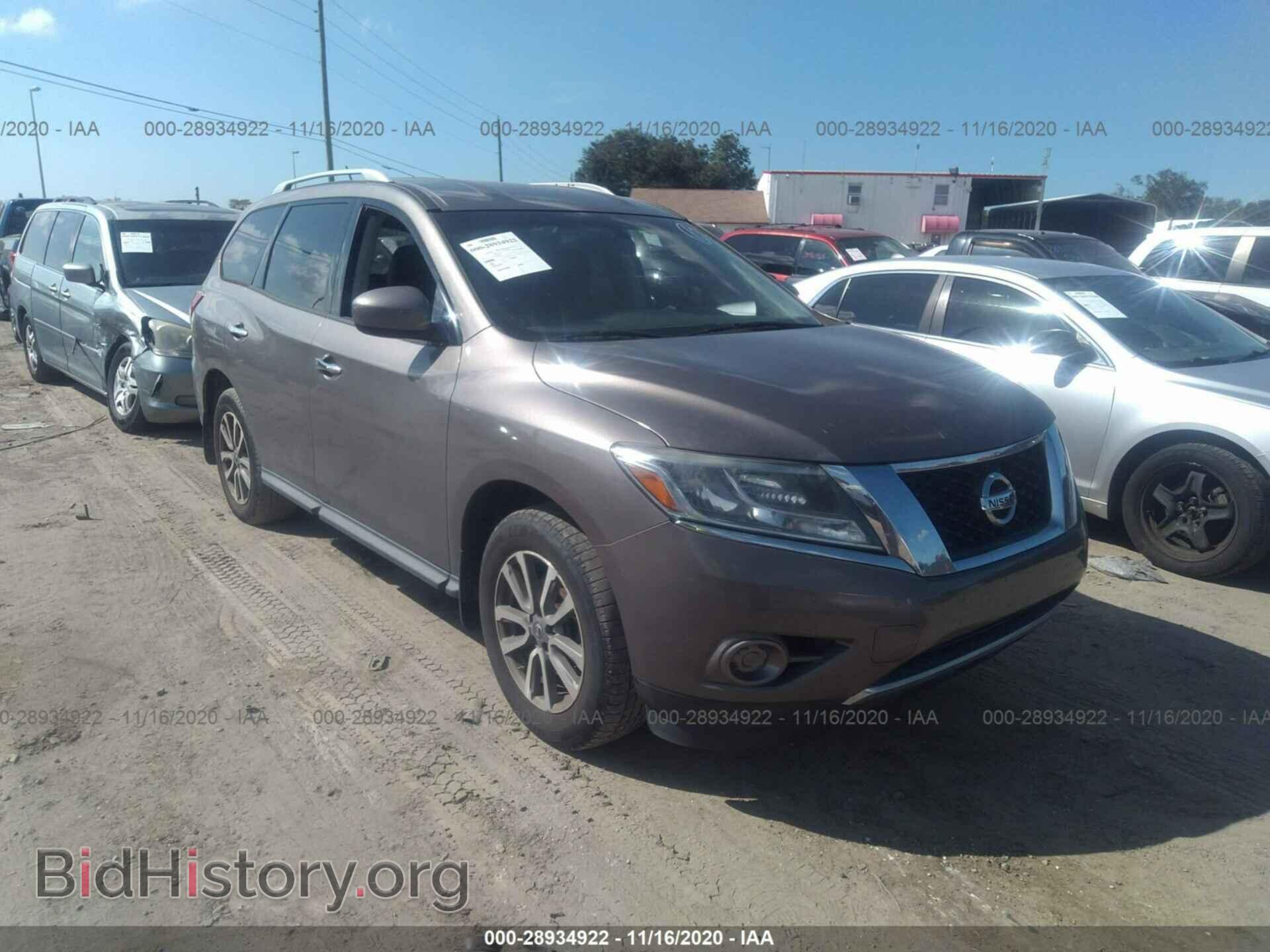 Photo 5N1AR2MN9DC684591 - NISSAN PATHFINDER 2013
