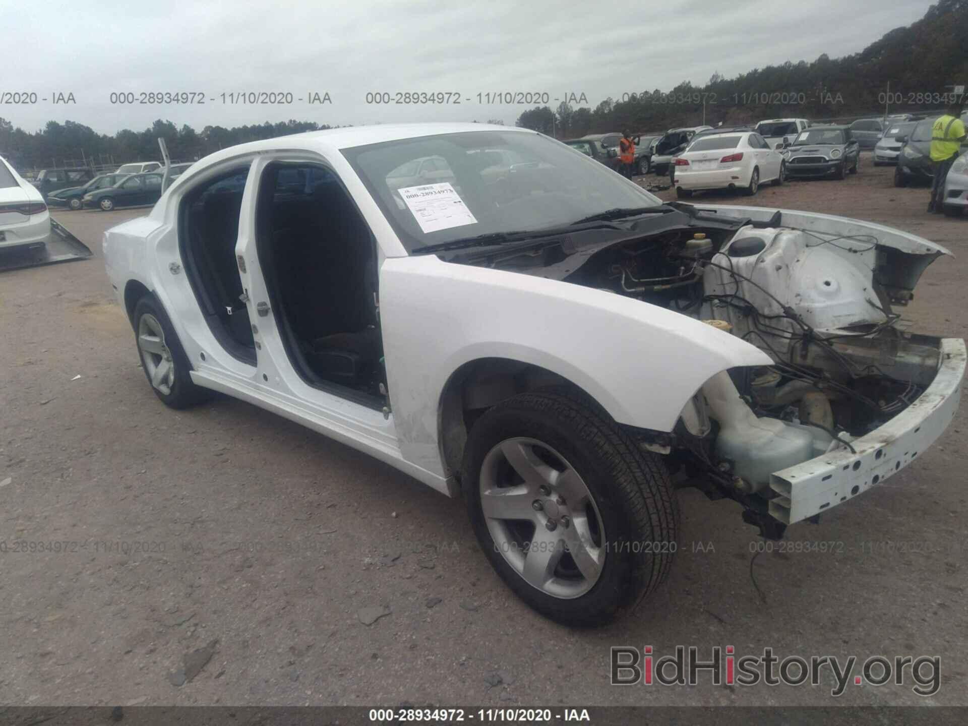 Photo 2C3CDXAT7CH172601 - DODGE CHARGER 2012