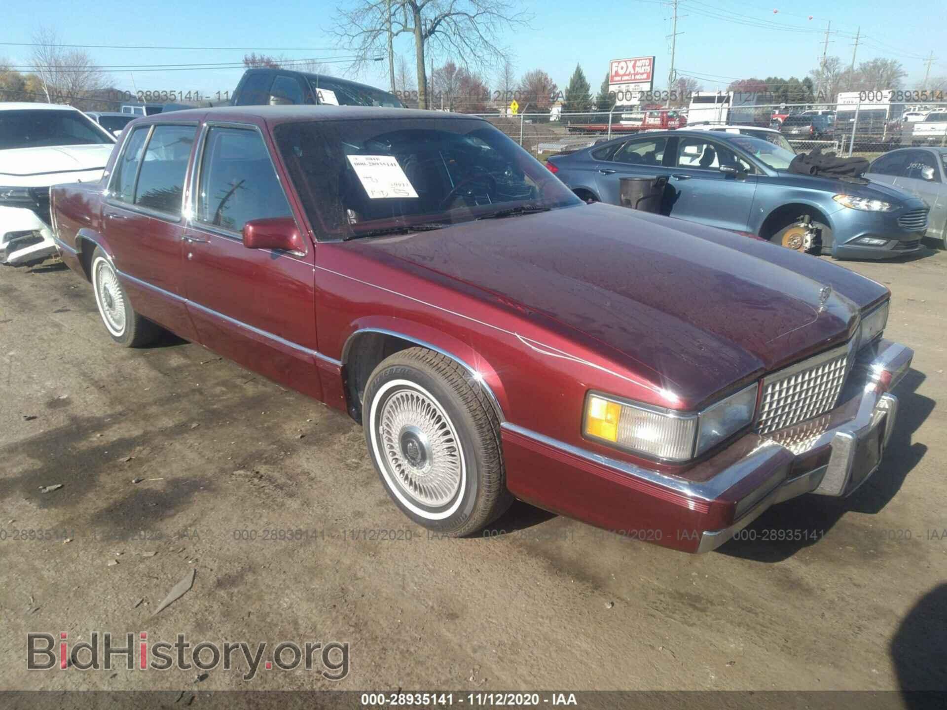 Фотография 1G6CD5331L4321825 - CADILLAC DEVILLE 1990