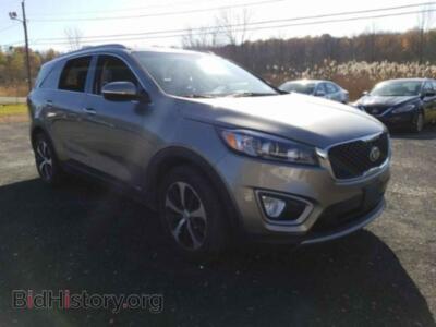 2018 Kia SORENTO EX V6, серый — VIN 5XYPHDA50JG376671, IAAI