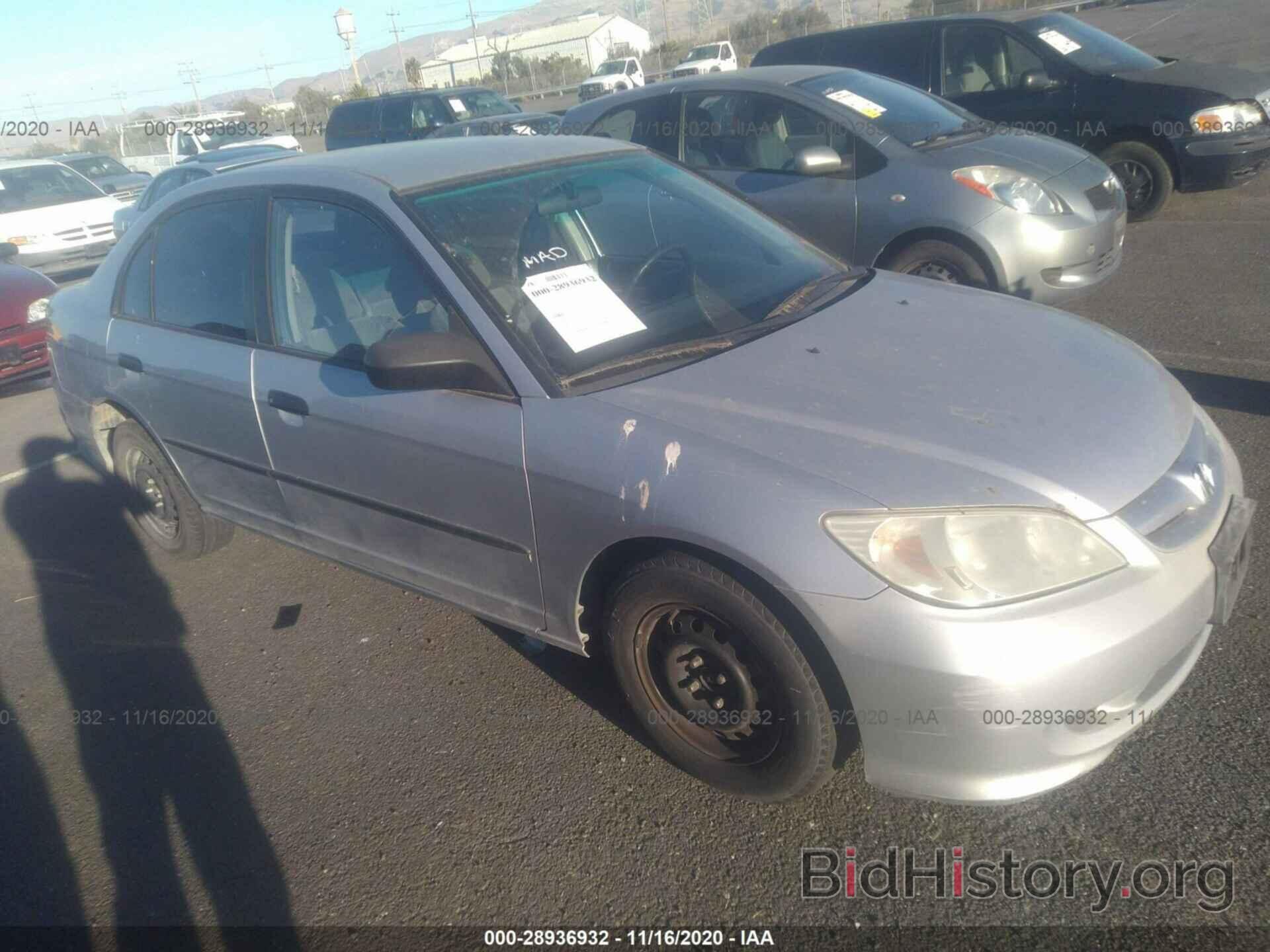 Photo 1HGES16374L008805 - HONDA CIVIC 2004