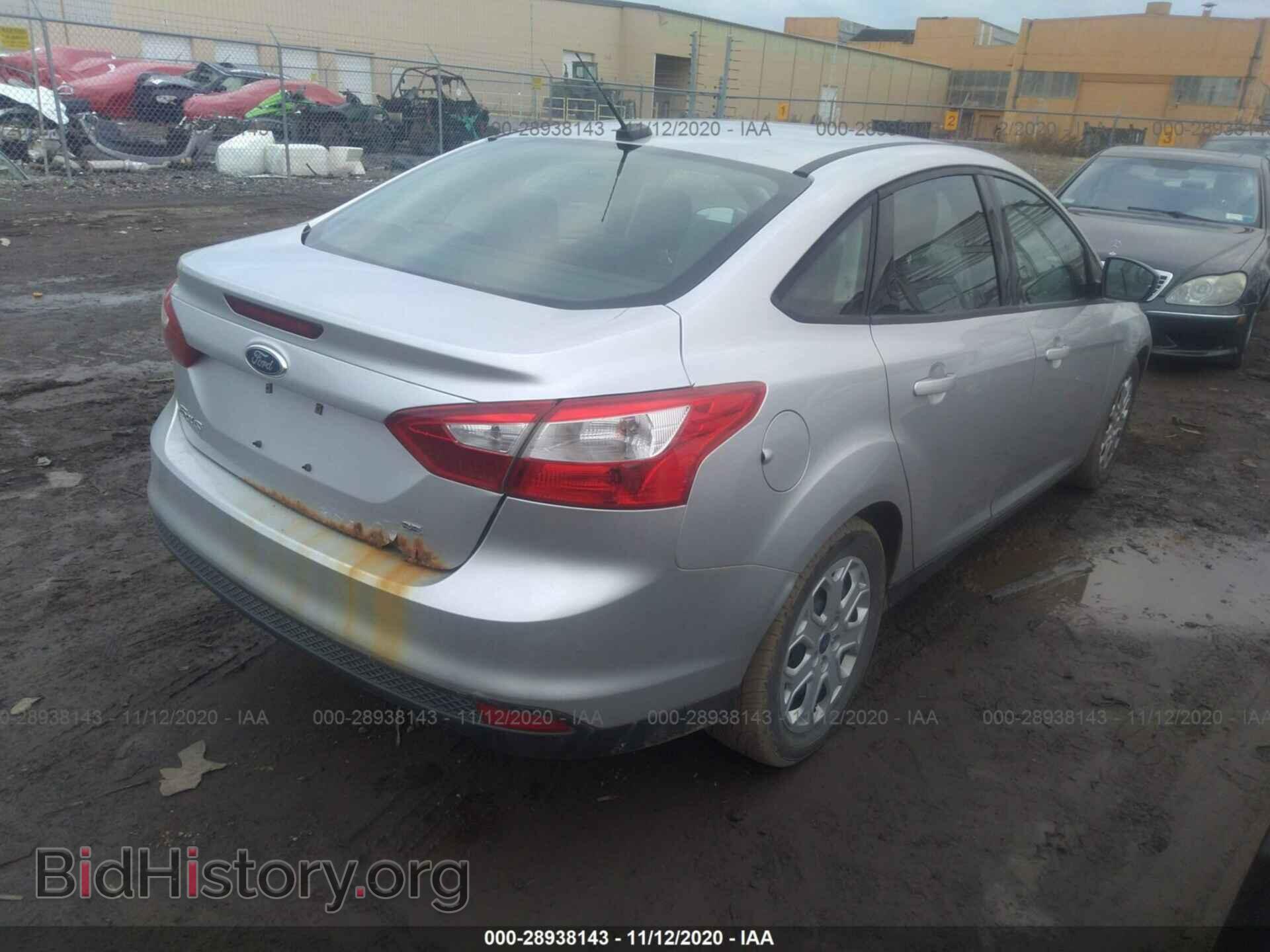 2012 FORD FOCUS - VIN: 1FAHP3F2XCL310187 - Photo 4
